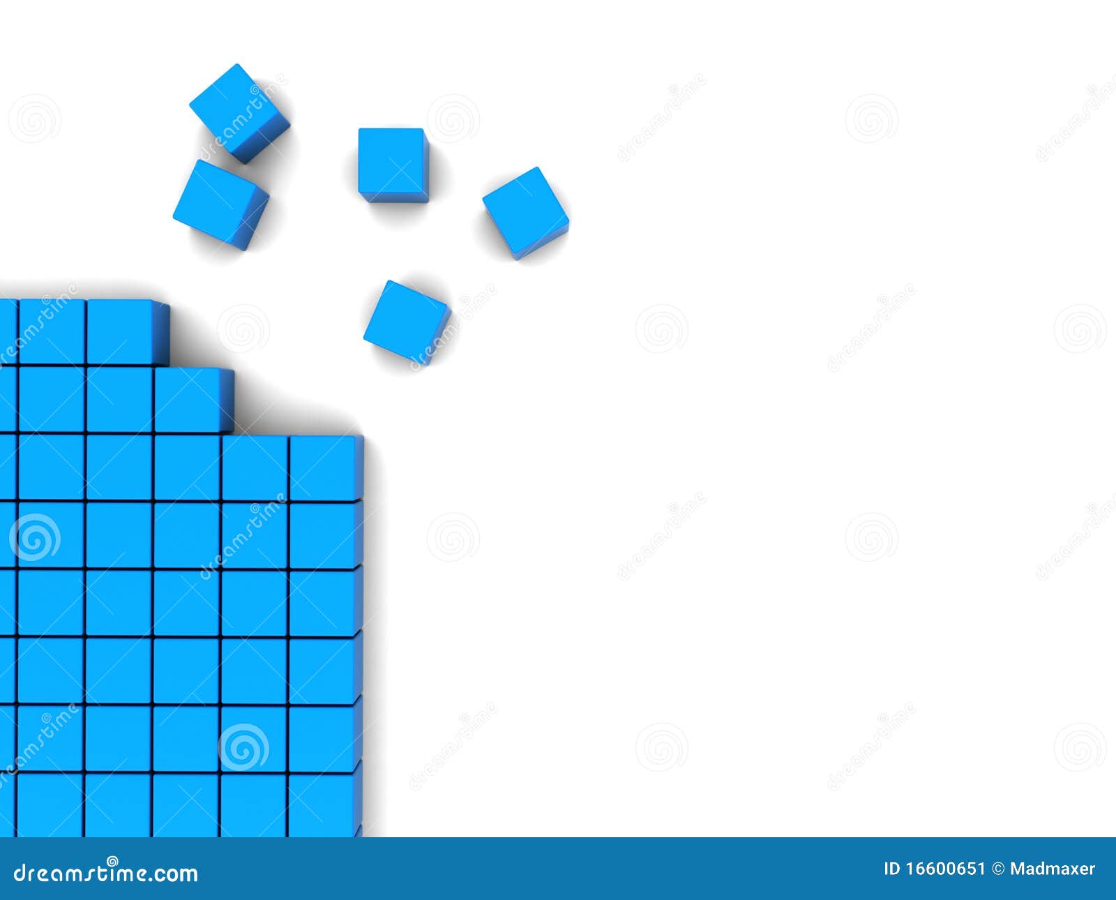 Blocks background stock illustration. Illustration of connect - 16600651