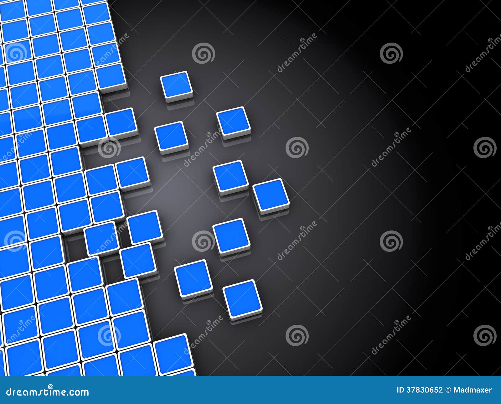 Blocks background stock illustration. Illustration of blue 37830652