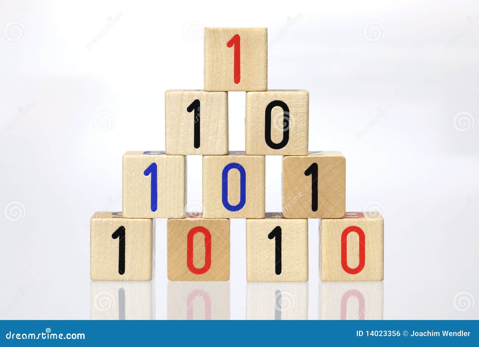 blocks with binary code