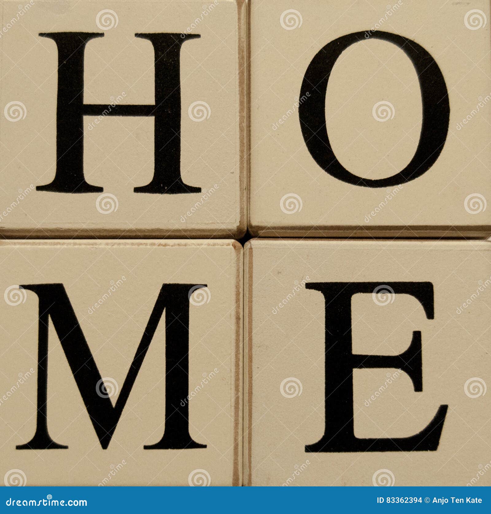 Blocks spelling Home stock photo. Image of spelling, word 83362394