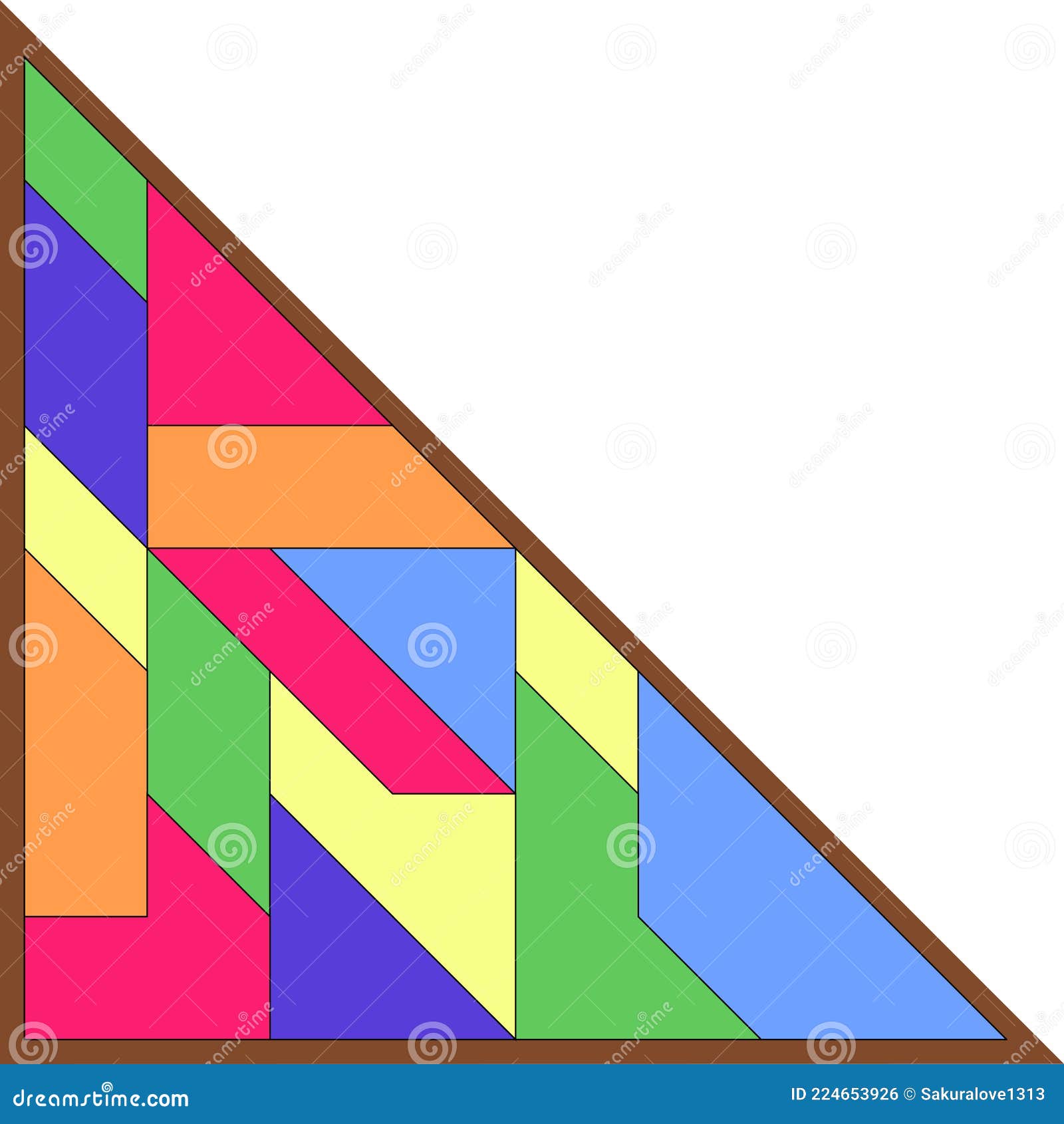 Meerkleurige Blokken. Achtergrond Gemaakt Op Van Tetris Game Elementen. Game Brick Tetris Vector Illustratie - Illustration of vlak, kleurrijk:
