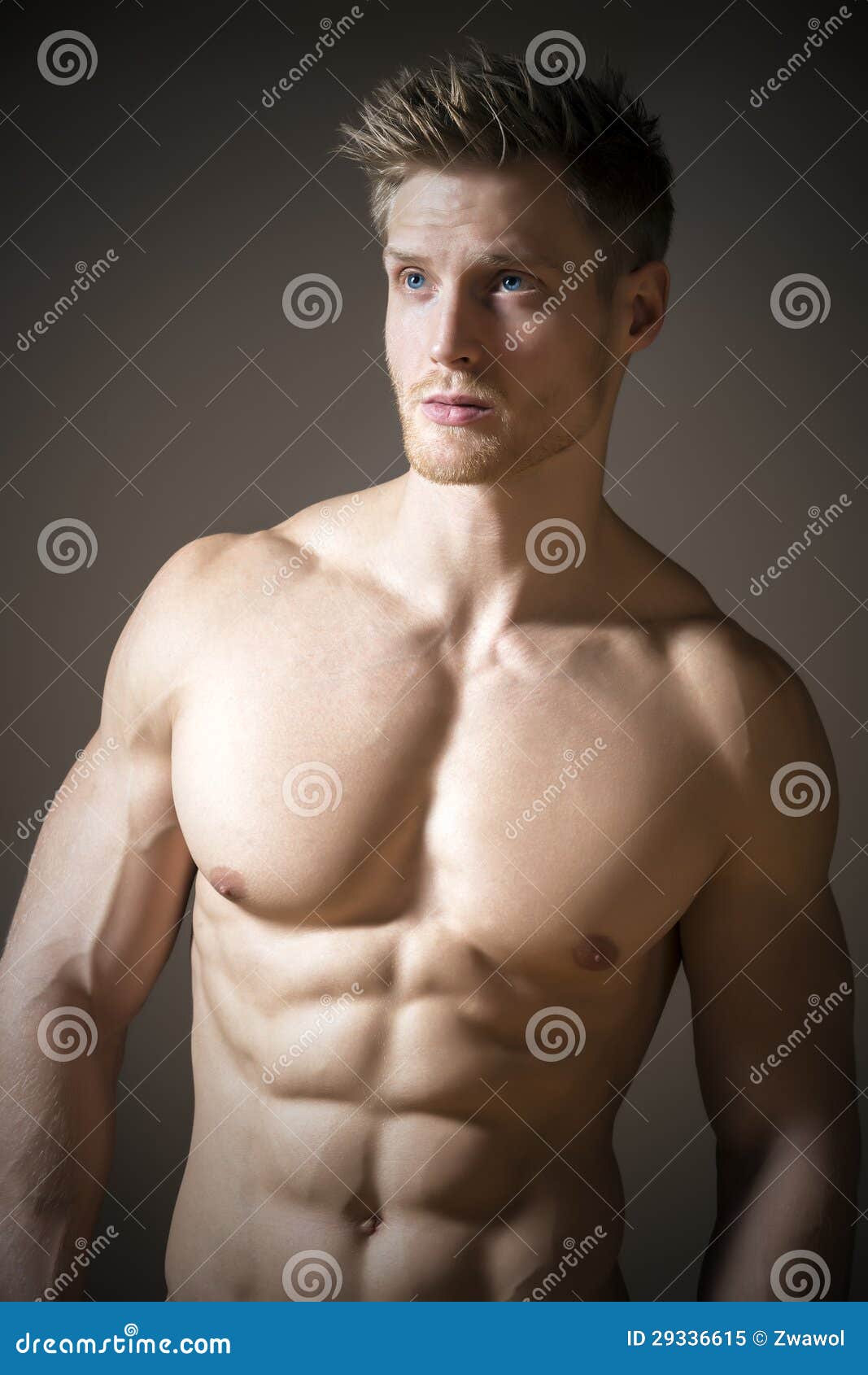 Blond Athletic Man Royalty Free Stock Photo - Image: 29336615
