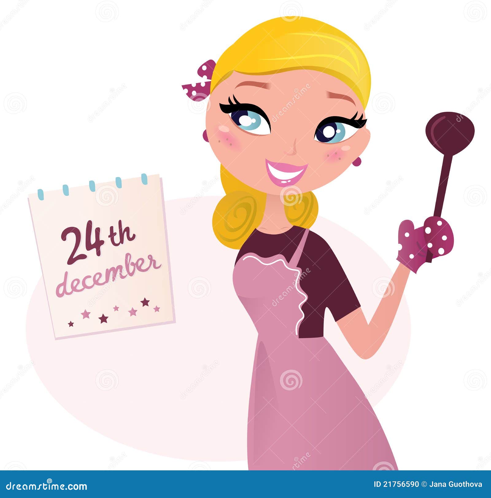 free clipart of girl cooking - photo #8