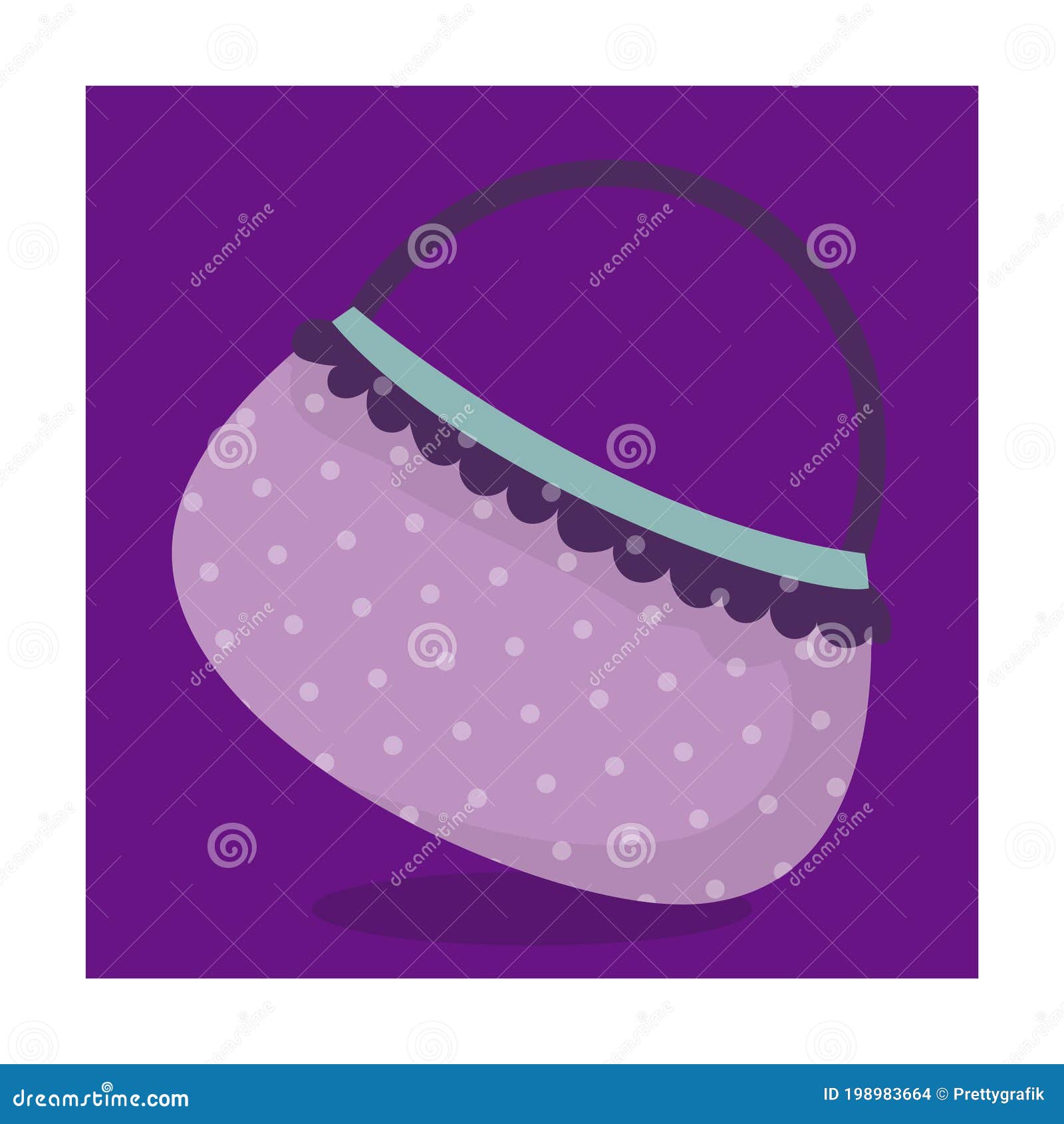 Blond Doll Bag 11 stock vector. Illustration of doll 198983664