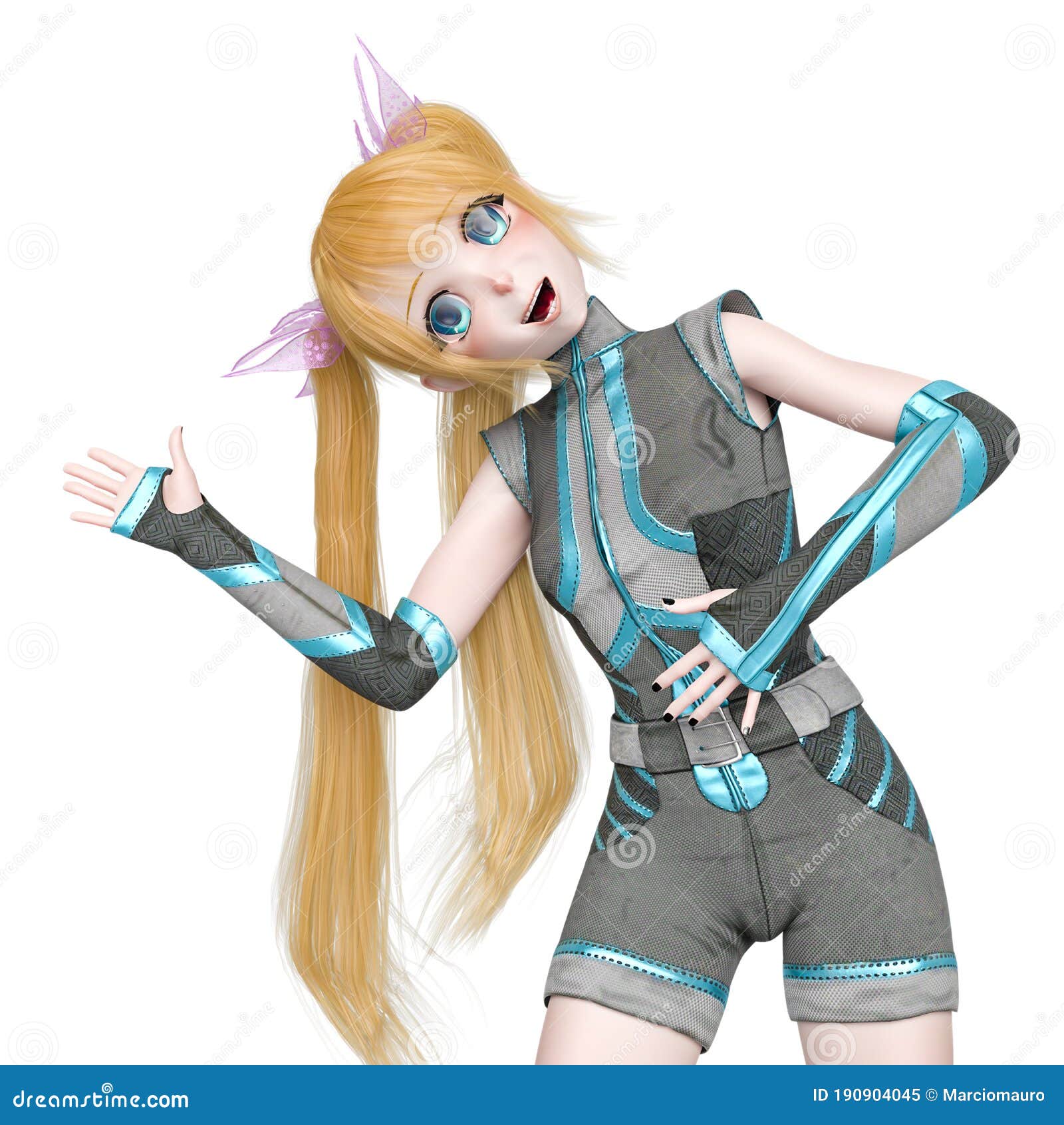 Anime Robot Girl