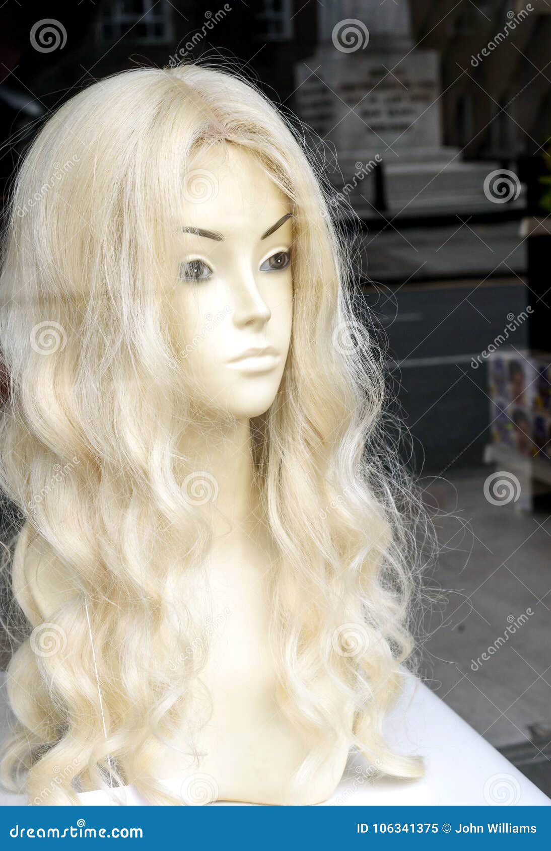 Blond Mannequin Head in Shop Window Stock Image - Image of head, brown: 106341375 Blond Mannequin Head in Shop Window Stock Image - Image of head, brown: 106341375