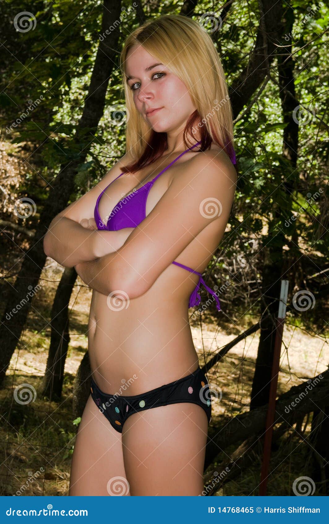 Blonde stock image picture