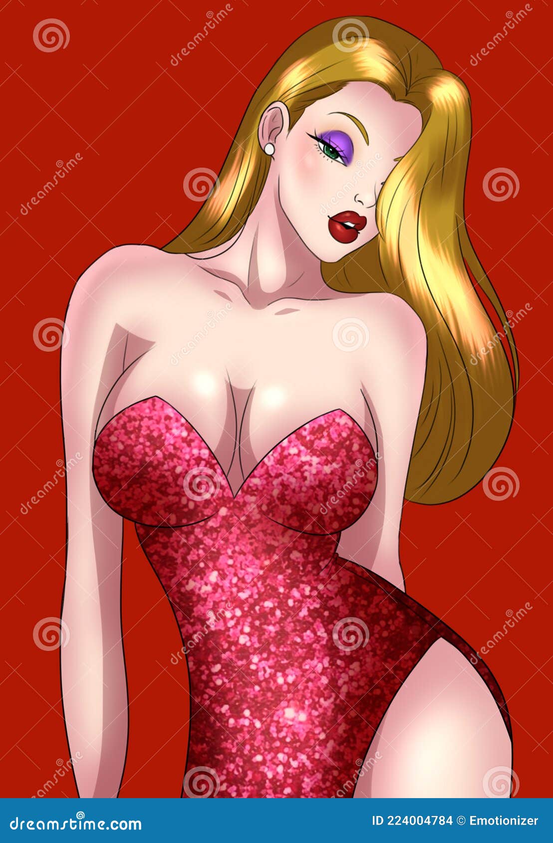 Blonde jessica rabbit