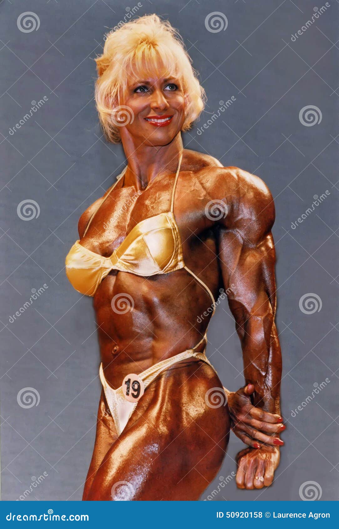 Blonde Body Builder 99