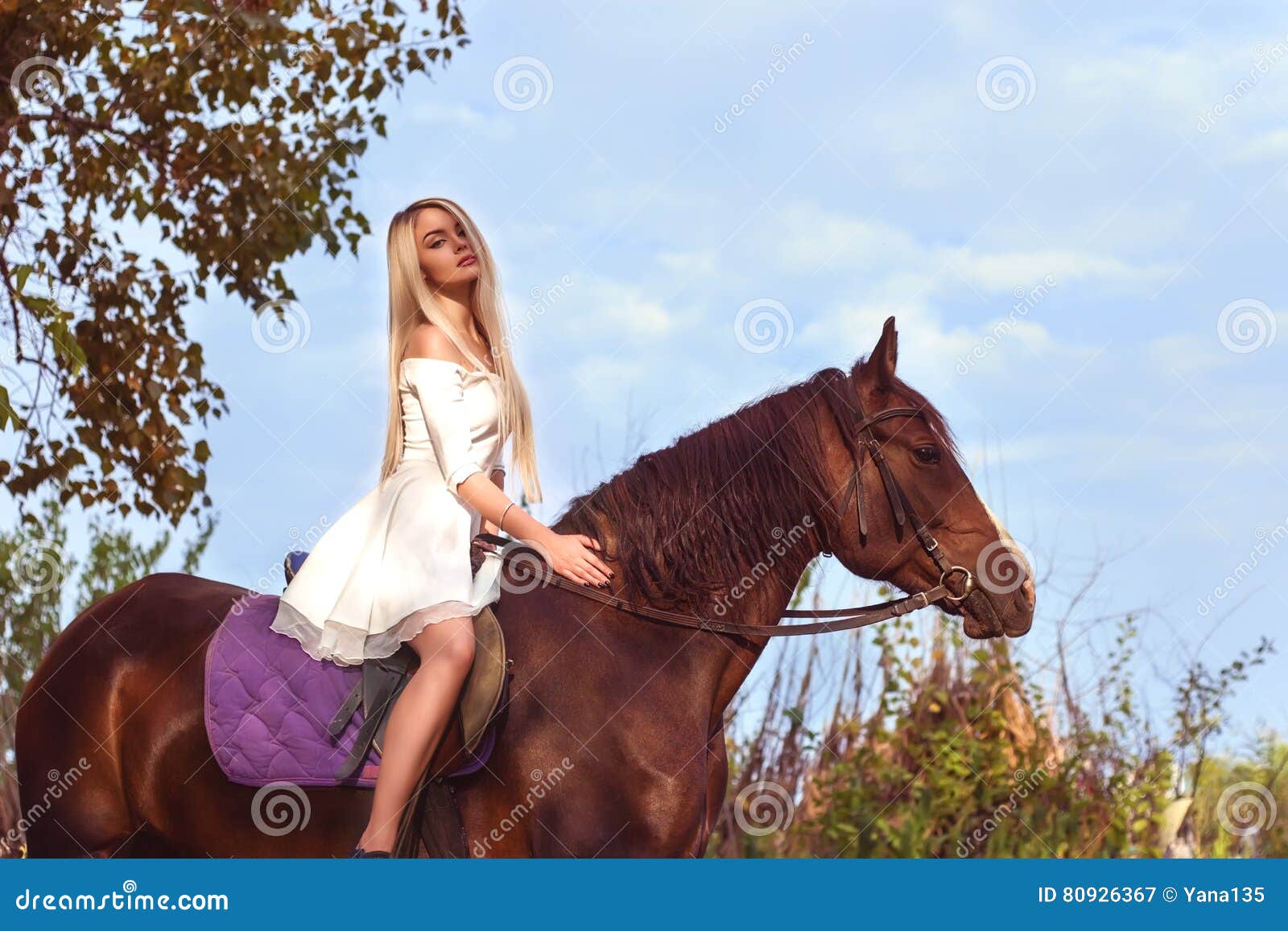 Blond Horse Riding - wide 9