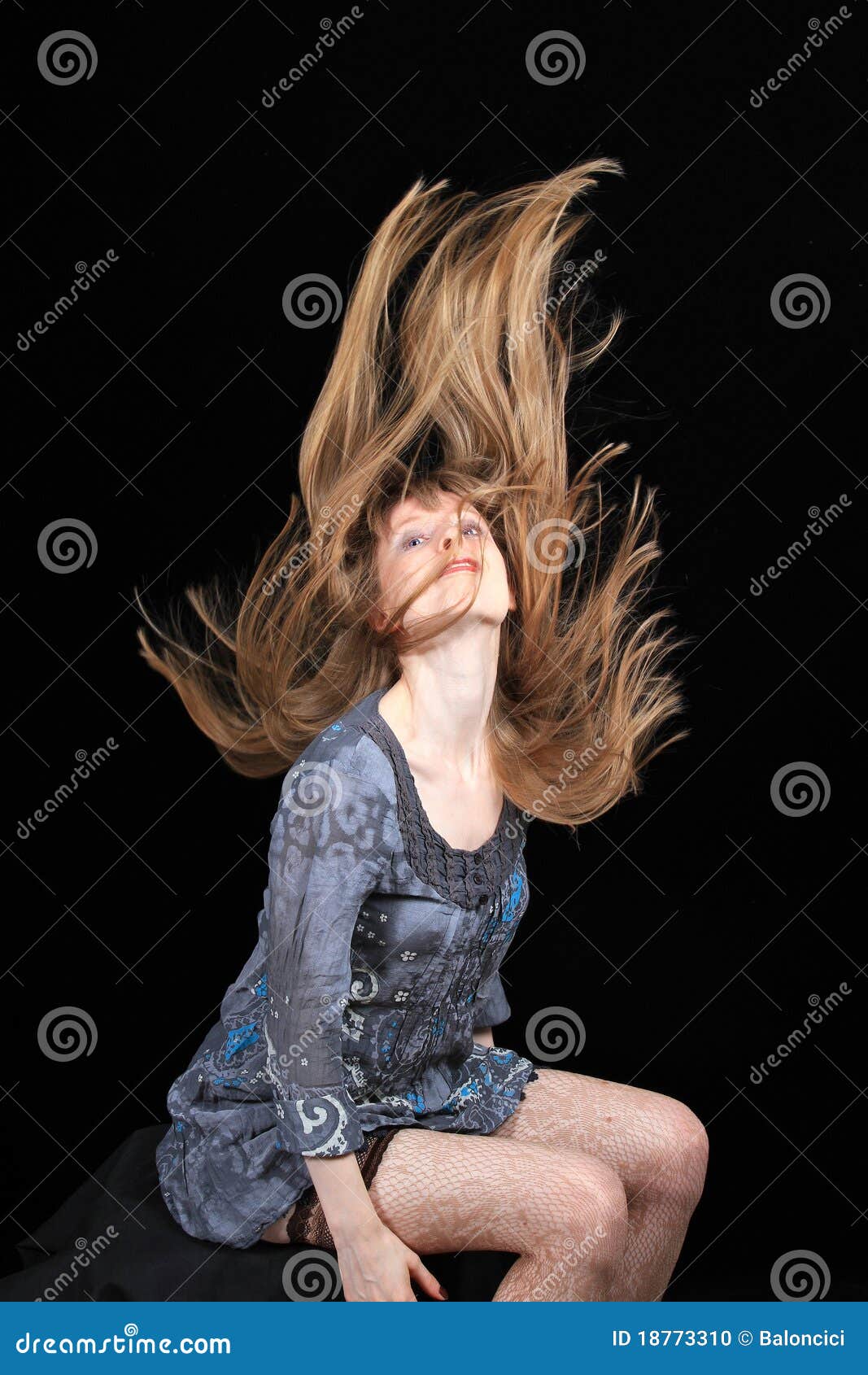 Blonde hair stock photo. Image of pretty, adolescent - 18773310