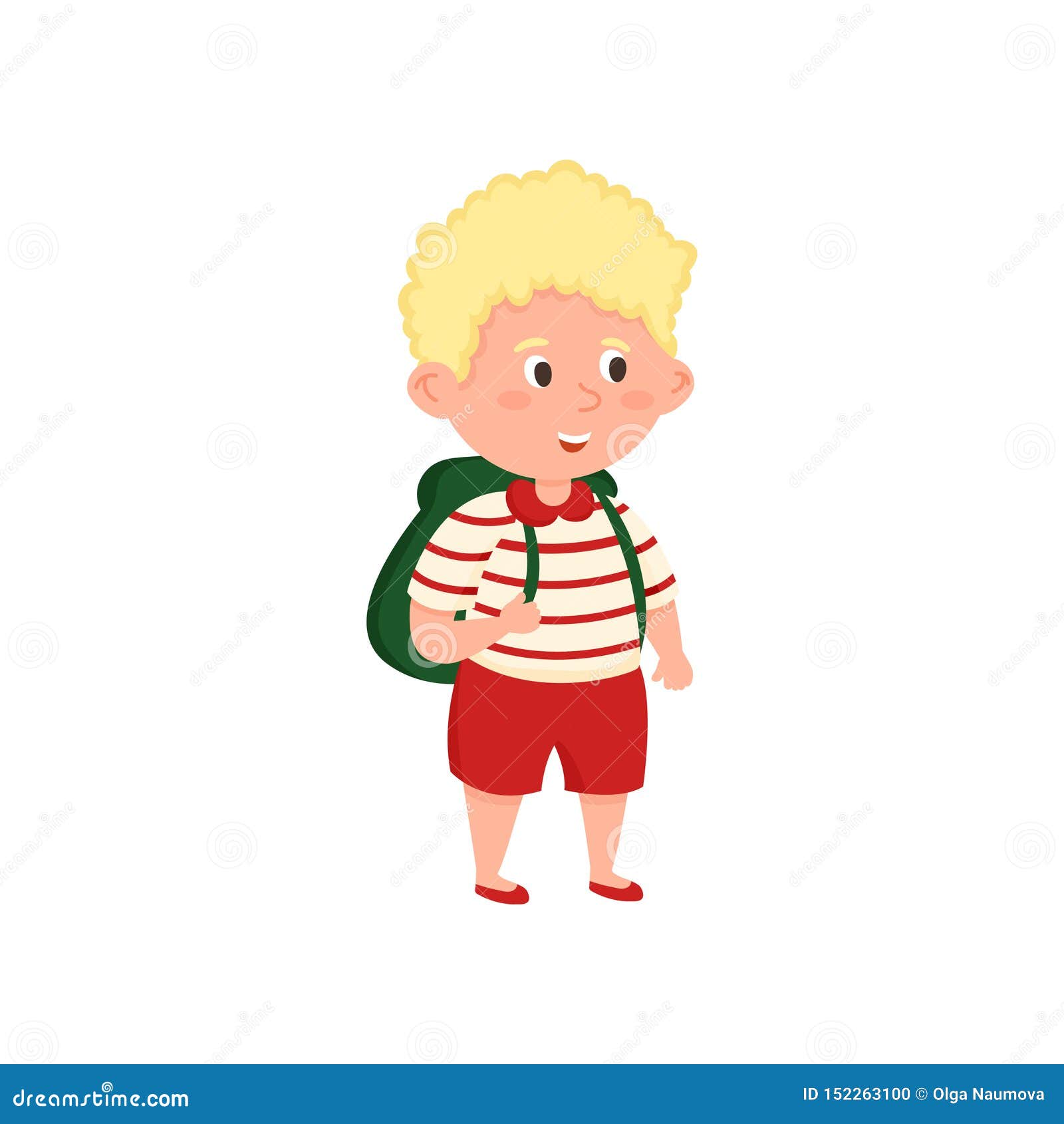 Blonde Hair School Boy with Red Shorts and Striped Tshirt Stock Vector - Illustration of child, birthday: 152263100 Blonde Hair School Boy with Red Shorts and Striped Tshirt Stock Vector - Illustration of child, birthday: 152263100
