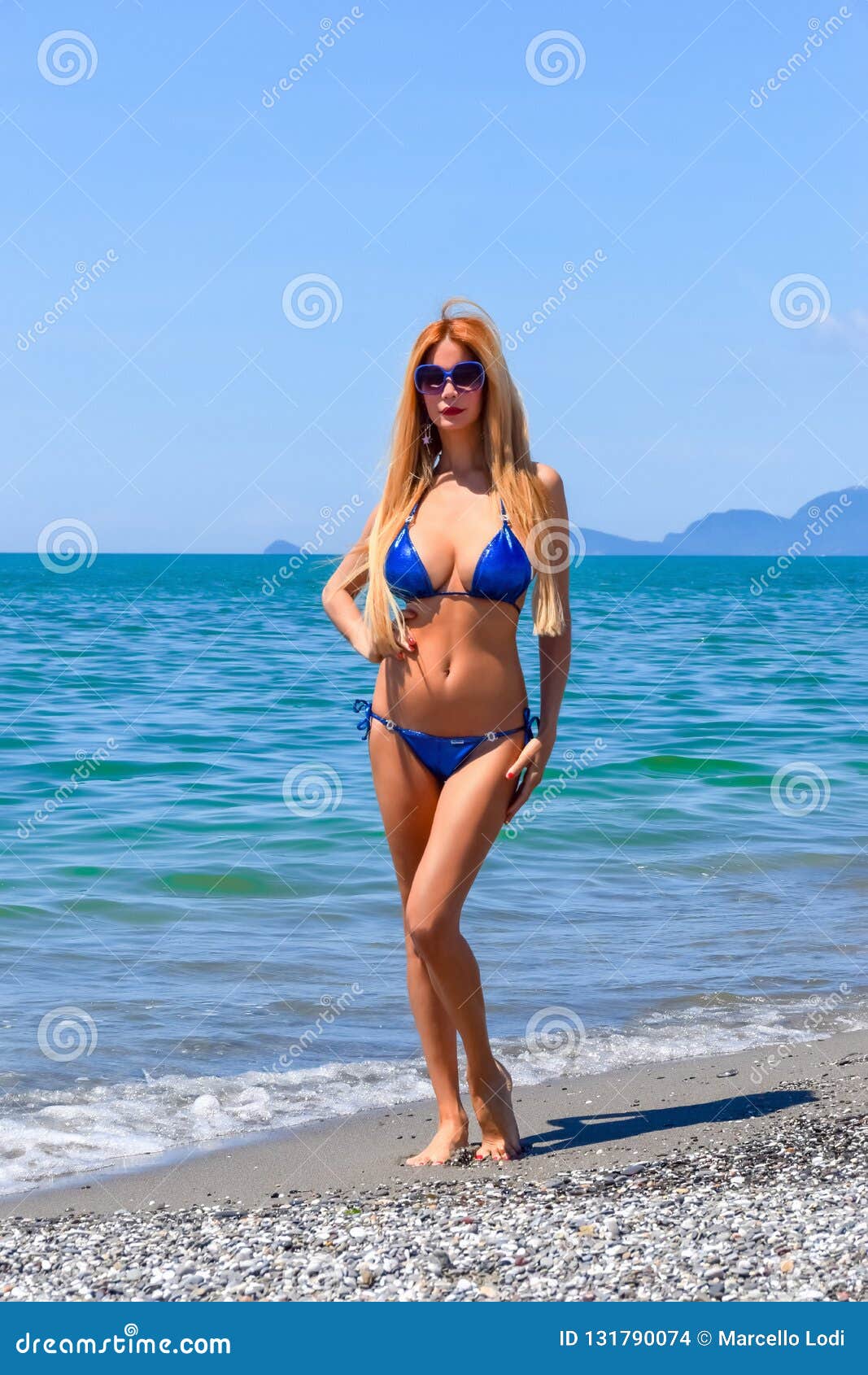 Blonde Micro Bikini