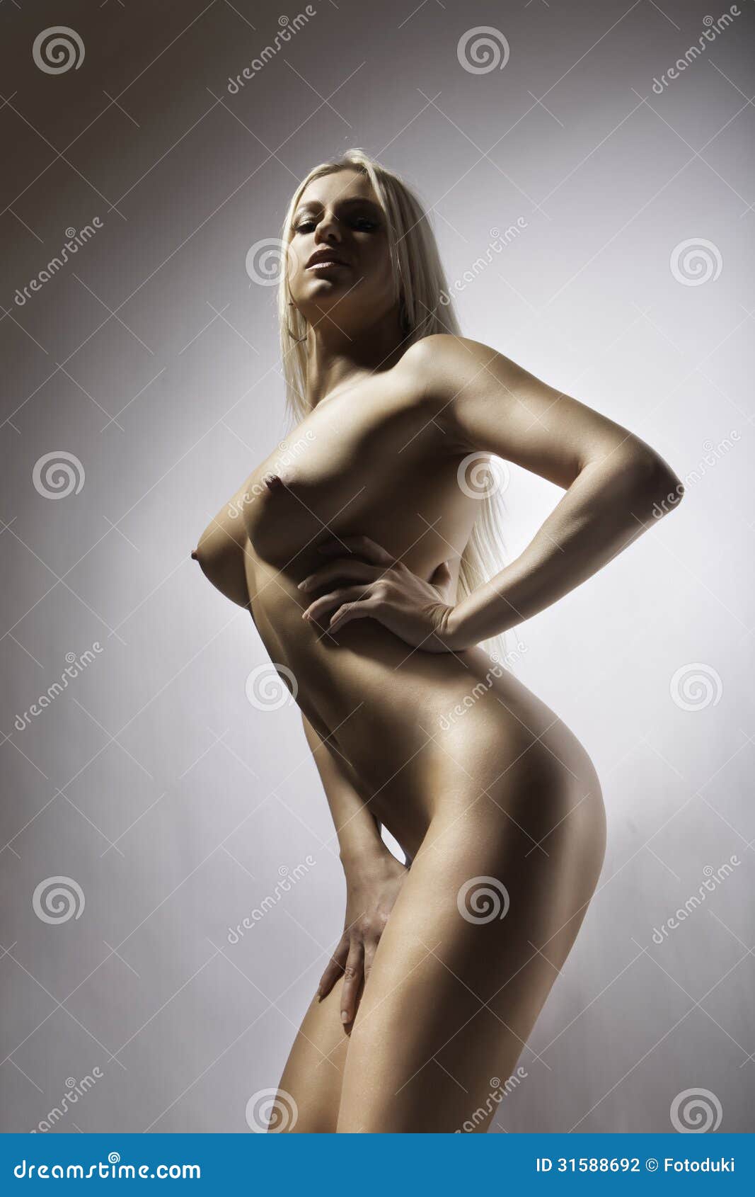 Blonde Naked Girl