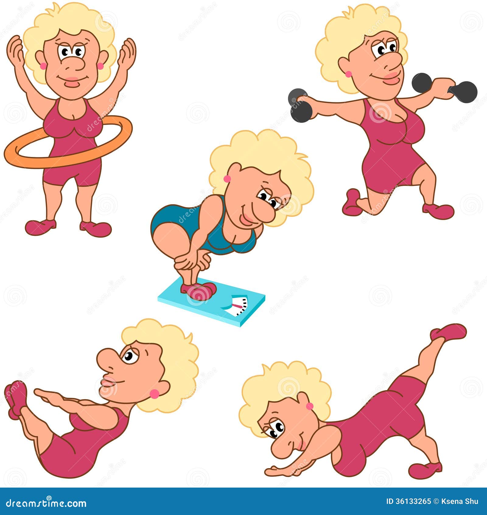 free clipart female fitness - photo #39