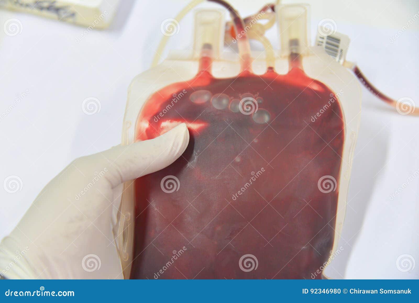 Blood bag in laboratory stock photo. Image of machine 92346980