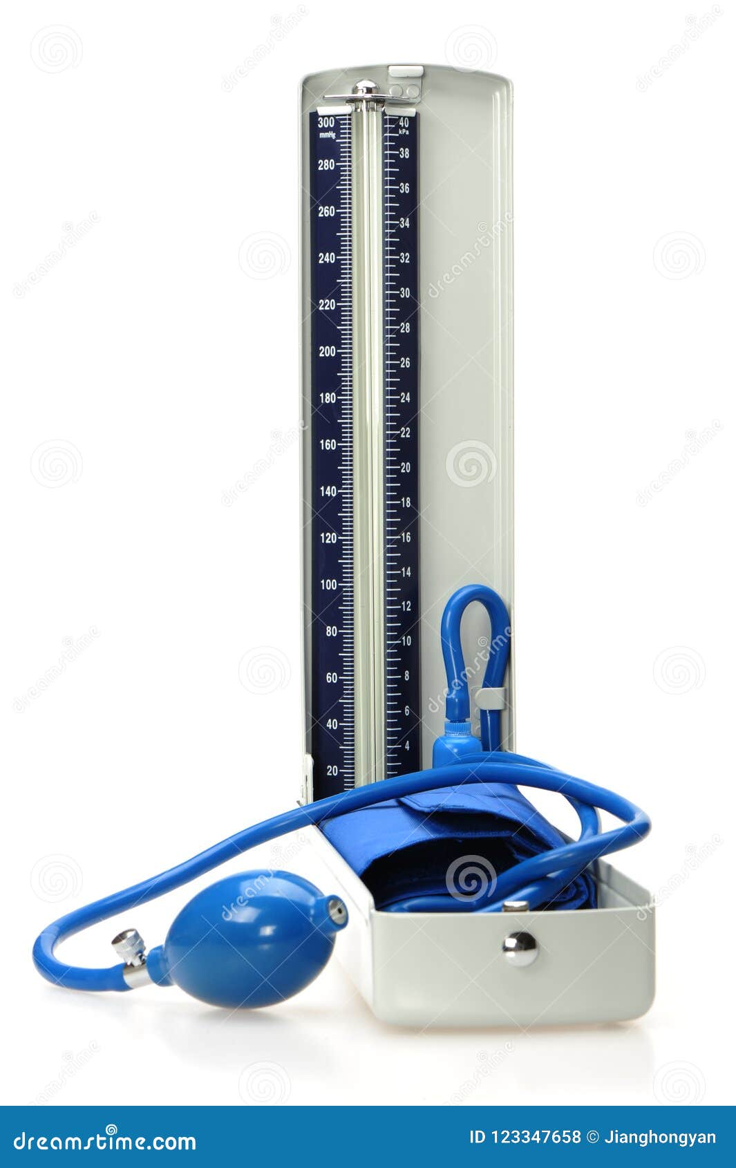 Apparatus for Measuring Blood Pressure Stock Photo - Image of