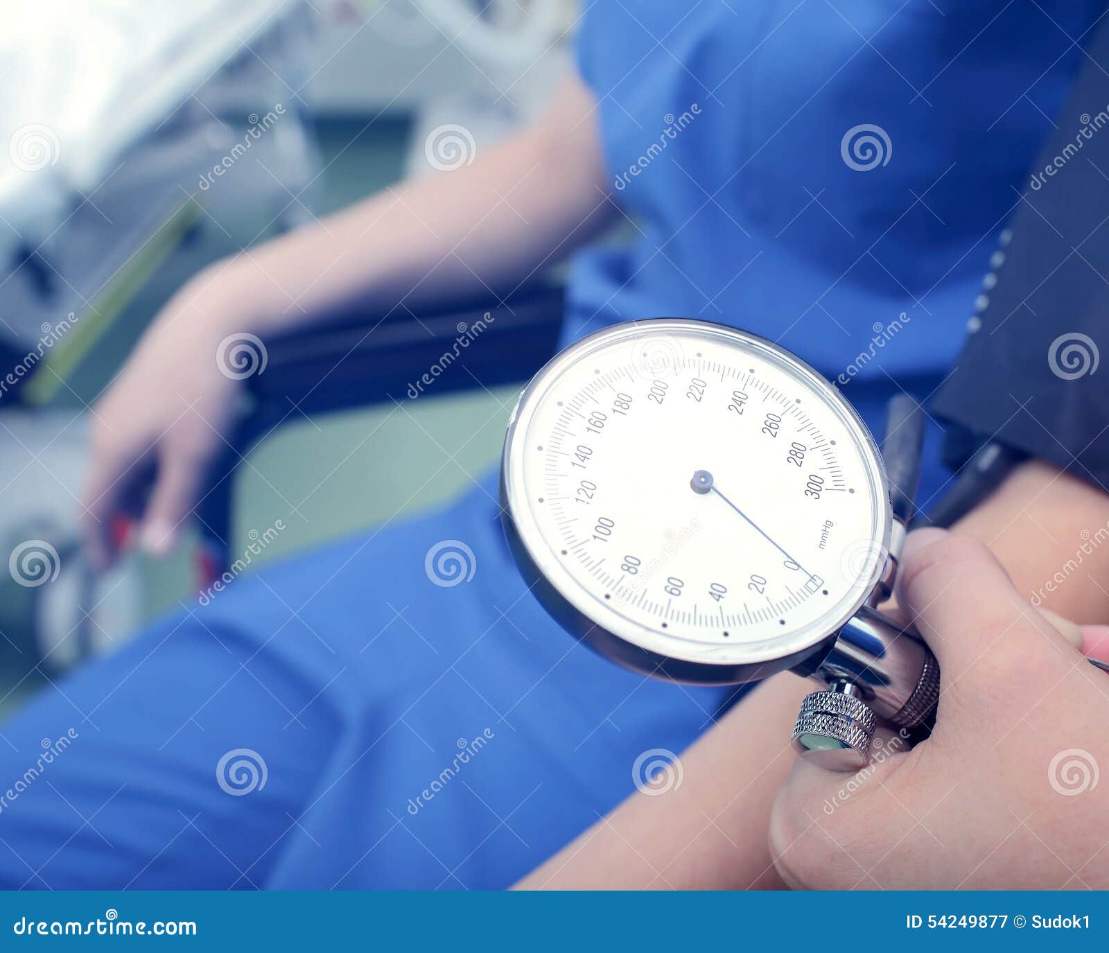 Blood Pressure Gauge in Hospital Stock Image Image of hypertensive