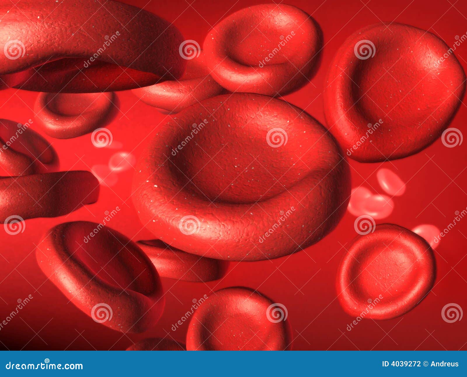Blood stream stock illustration. Illustration of cell 4039272
