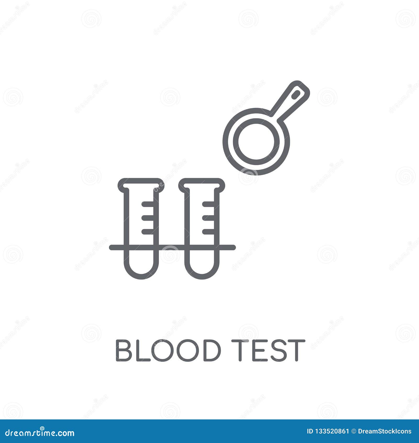 Blood Type Icon Vector from Blood Donation Collection. Thin Line Blood Type  Outline Icon Vector Illustration Stock Vector - Illustration of label,  give: 166038656