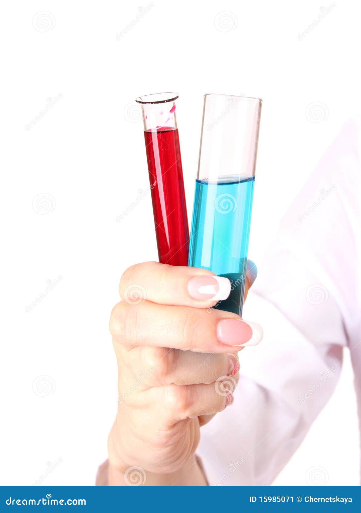 Blood in test tube stock image. Image of experiment, latex 15985071