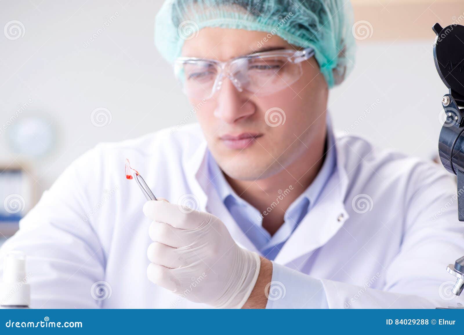 The Blood Testing in the Lab Stock Photo Image of biology, analyzing