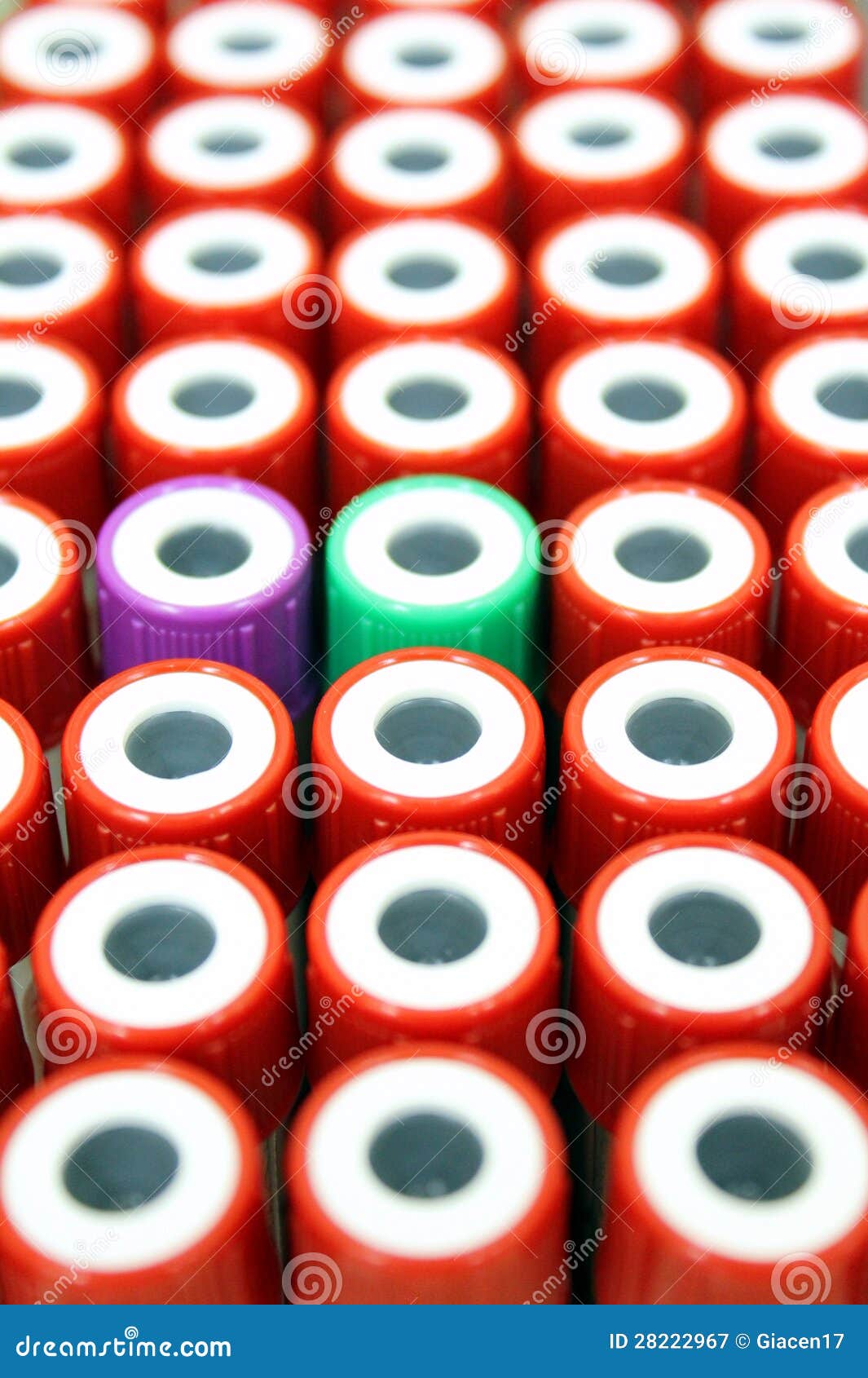 Blood Tube Containers stock image. Image of collection 28222967