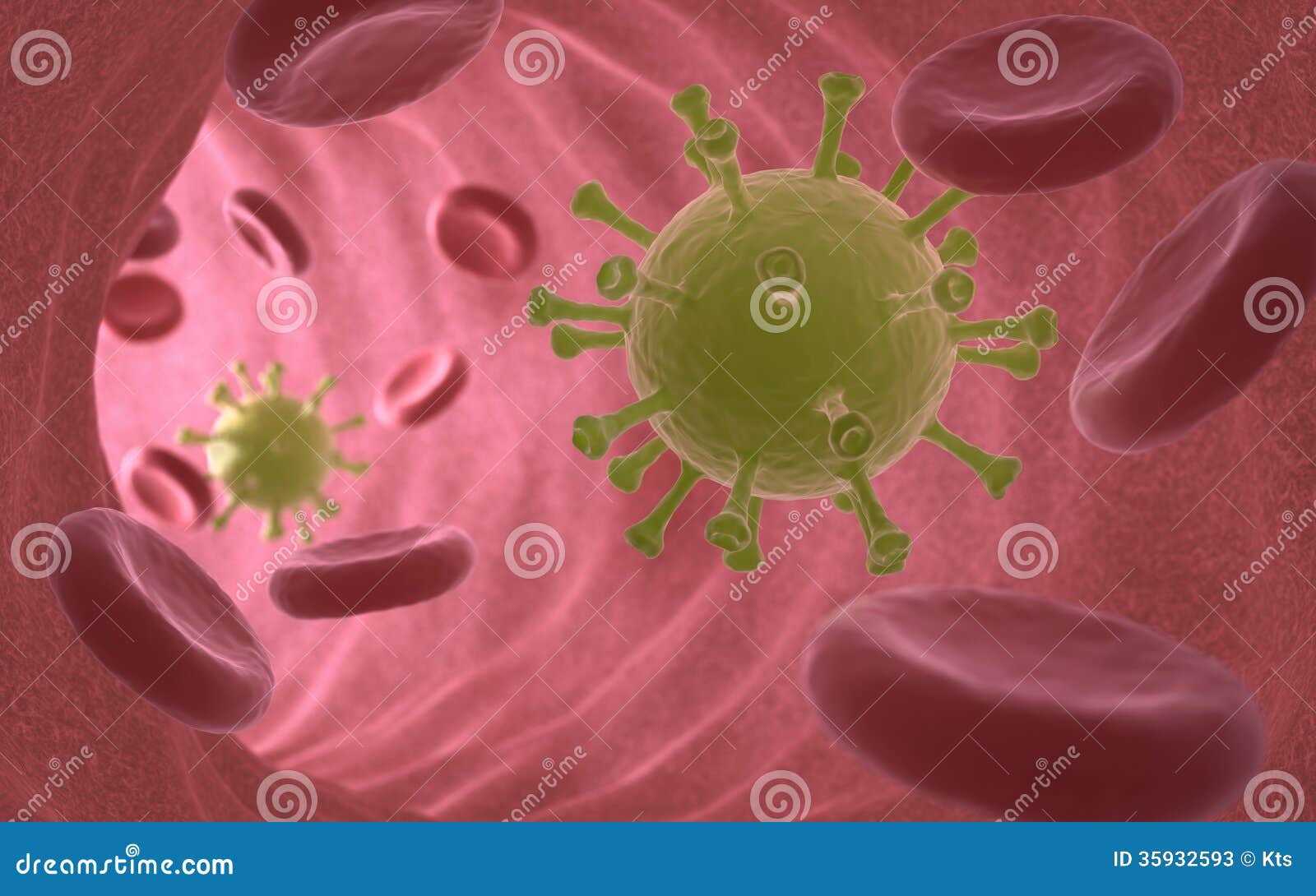 Blood X Virus stock illustration. Illustration of microscopy 35932593