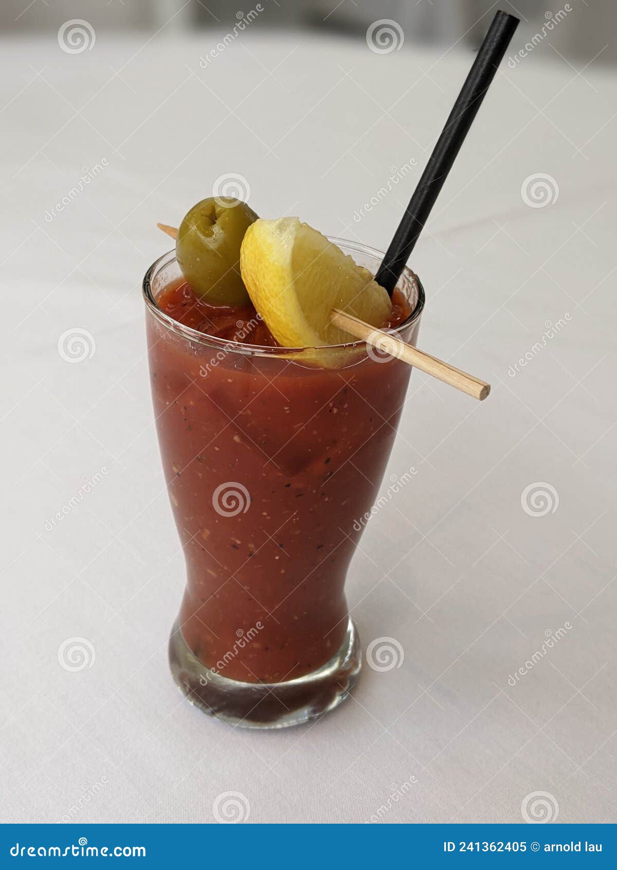Bloody Mary Drink Delicious Stock Image Image of produce, dish 241362405