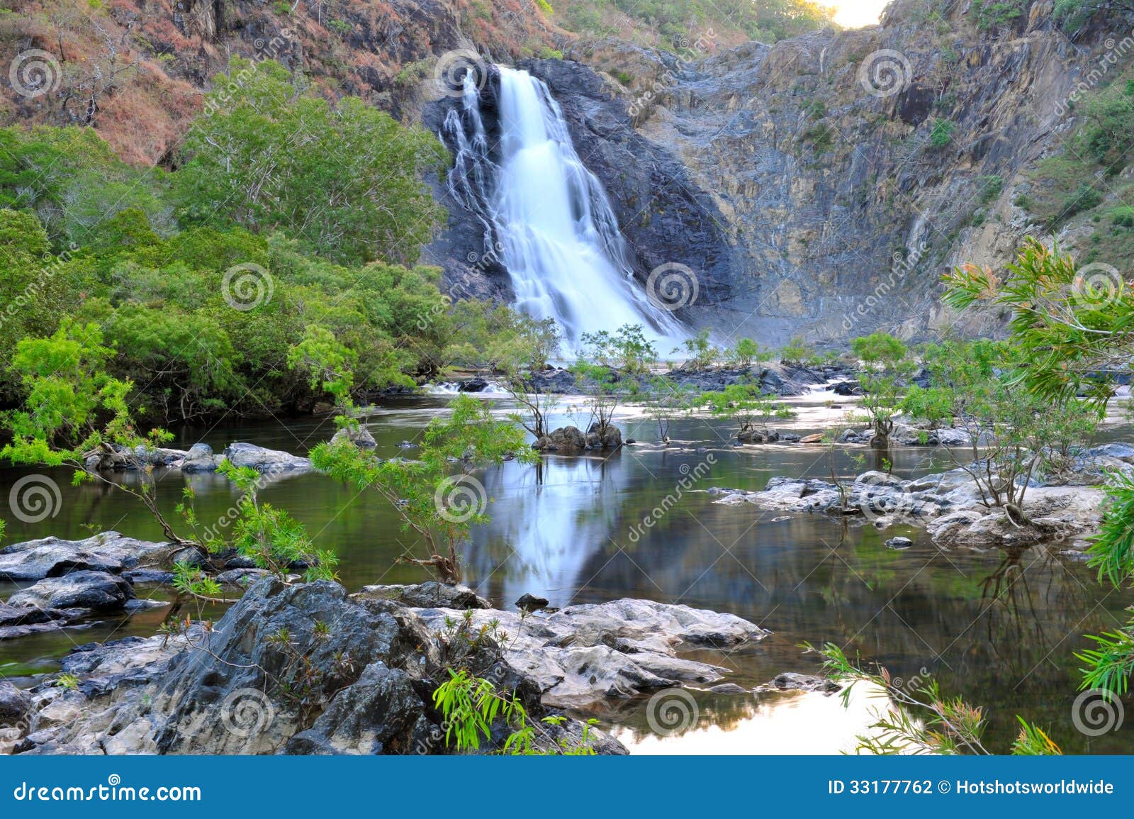 Bloomfield Falls, Cooktown, Queensland, Australia Stock Photography 