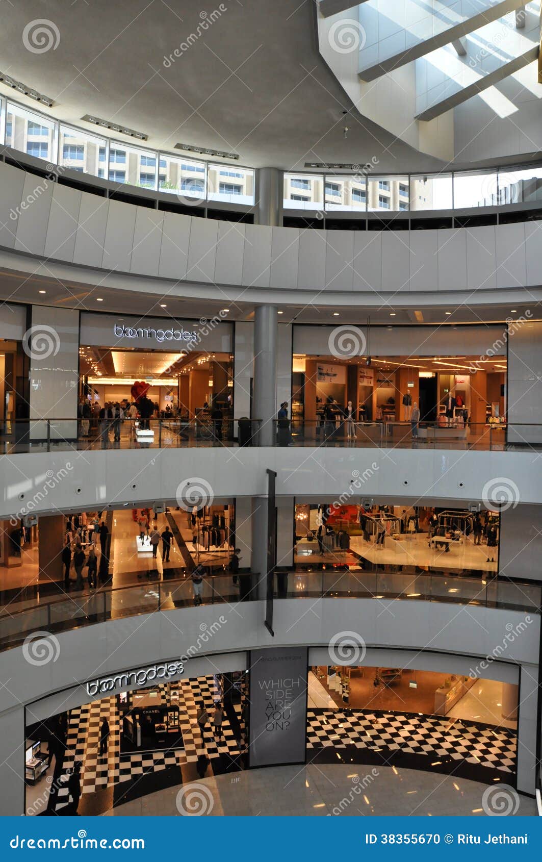 Bloomingdales at Dubai Mall in the UAE Editorial Image - Image of ...