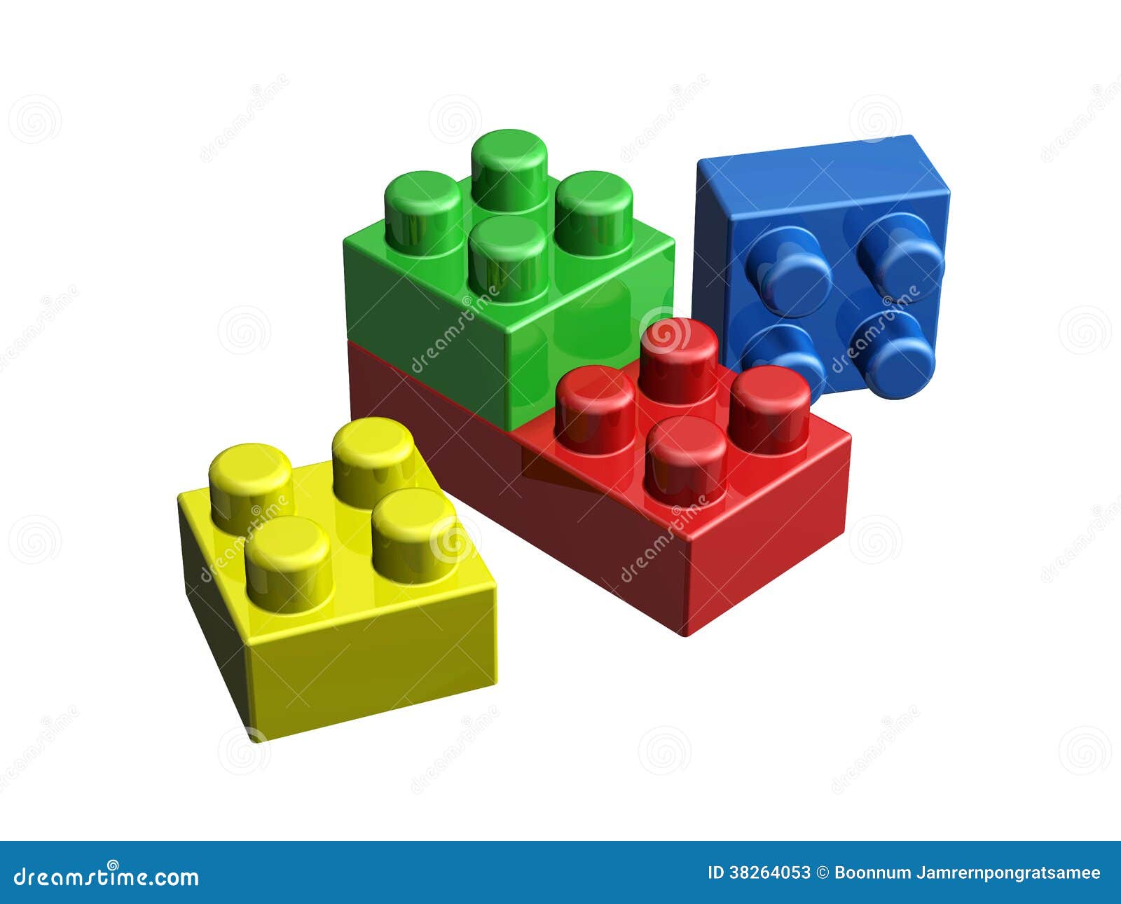collar Maldición caliente Bloques del lego 3D stock de ilustración. Ilustración de bloques - 38264053