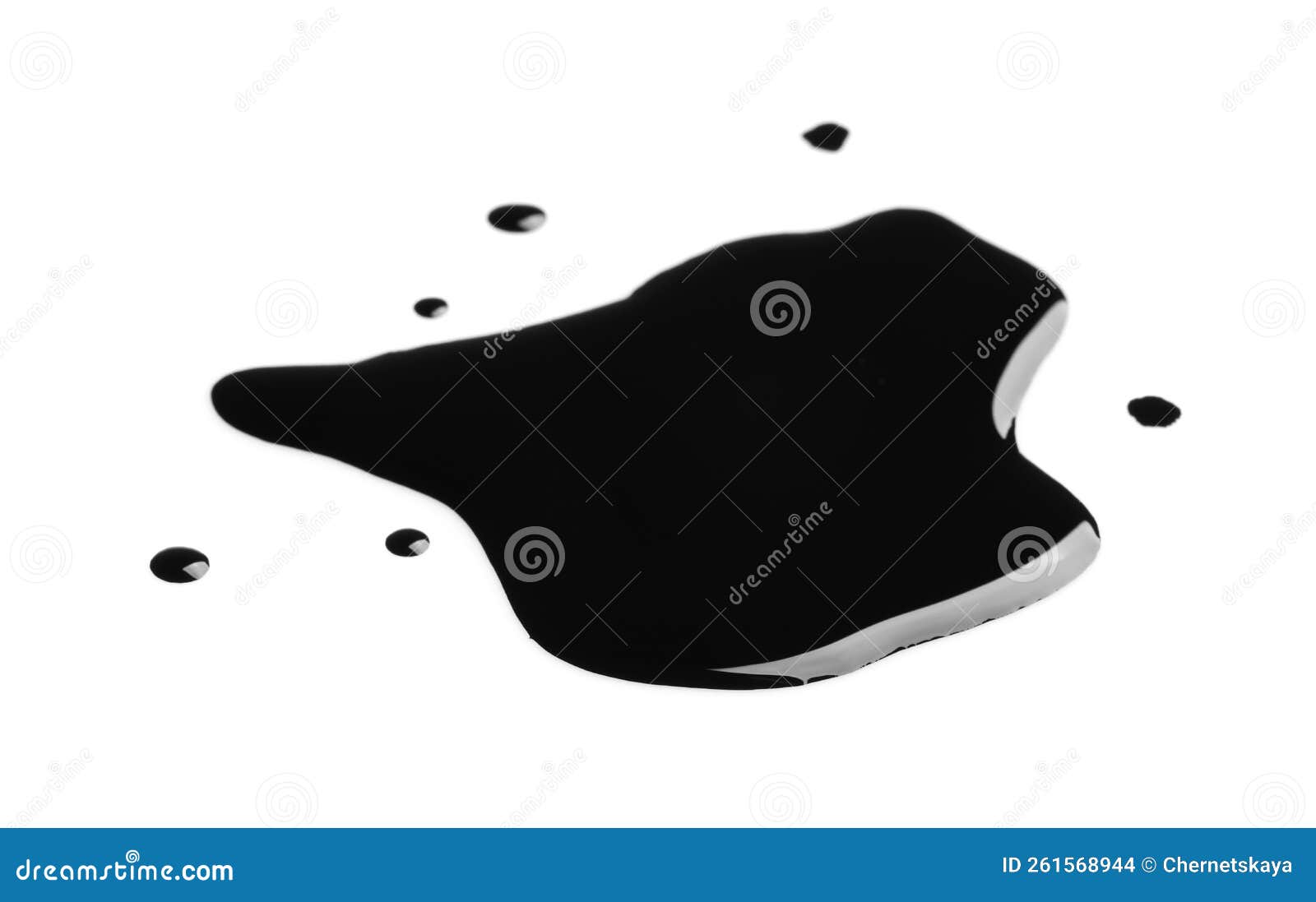 Blots of Black Paint on White Background Stock Photo Image of artwork