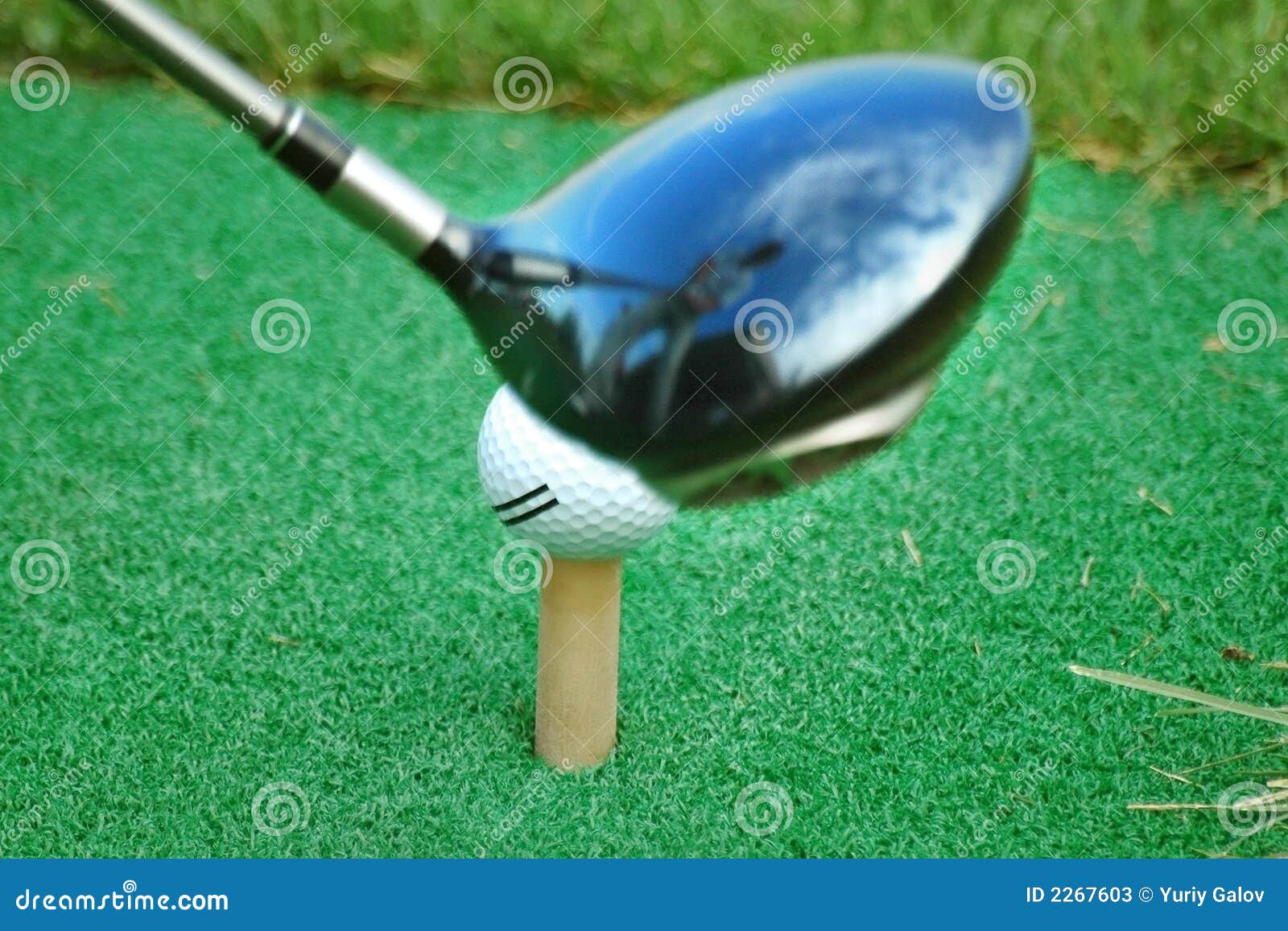 Blow on golf ball stock image. Image of play, golfer, sports 2267603