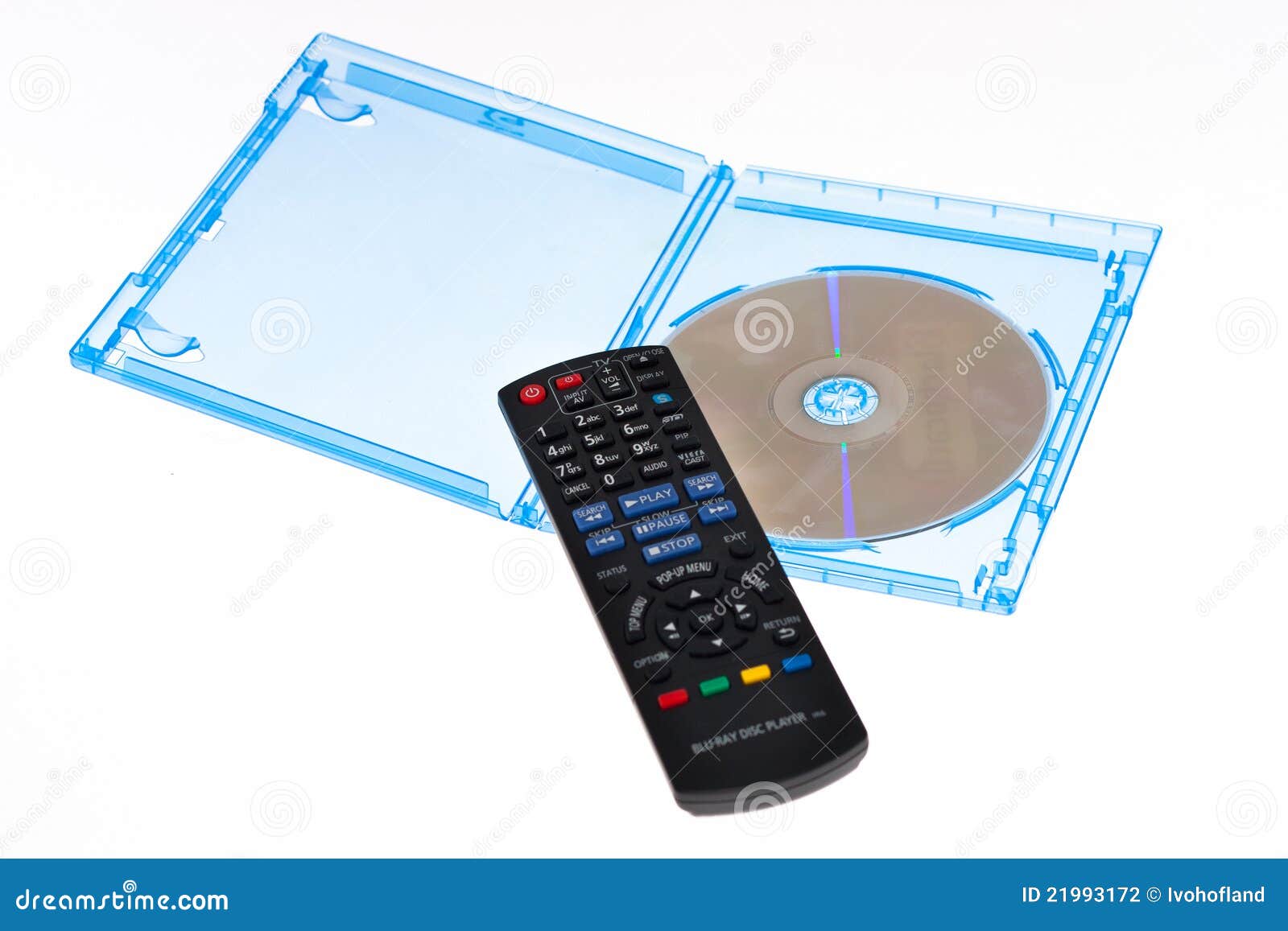 blu-ray disc with remote control