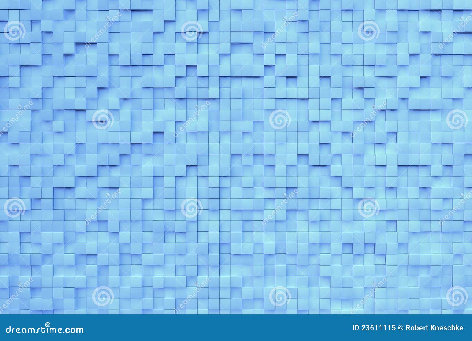 Blue 3D background stock illustration. Illustration of cubus - 23611115