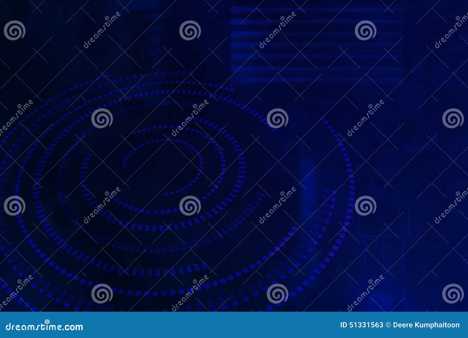 Blue Abstract Background Technology Future Shade Stock Illustration