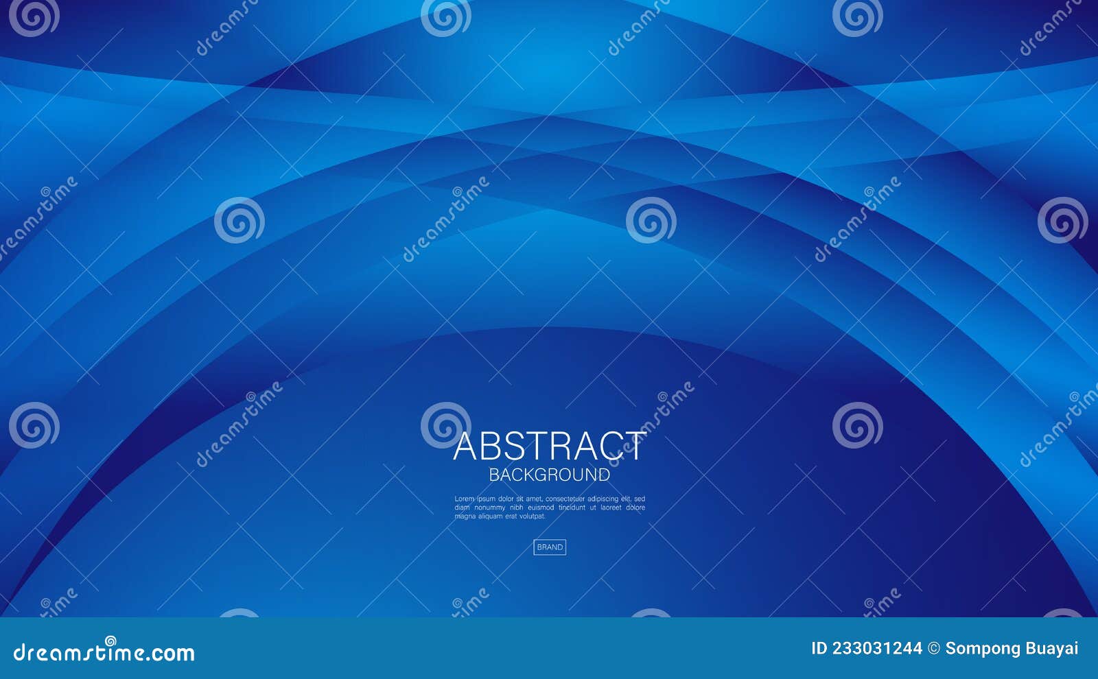 blue abstract background, wave, geometric , blue gradient background 