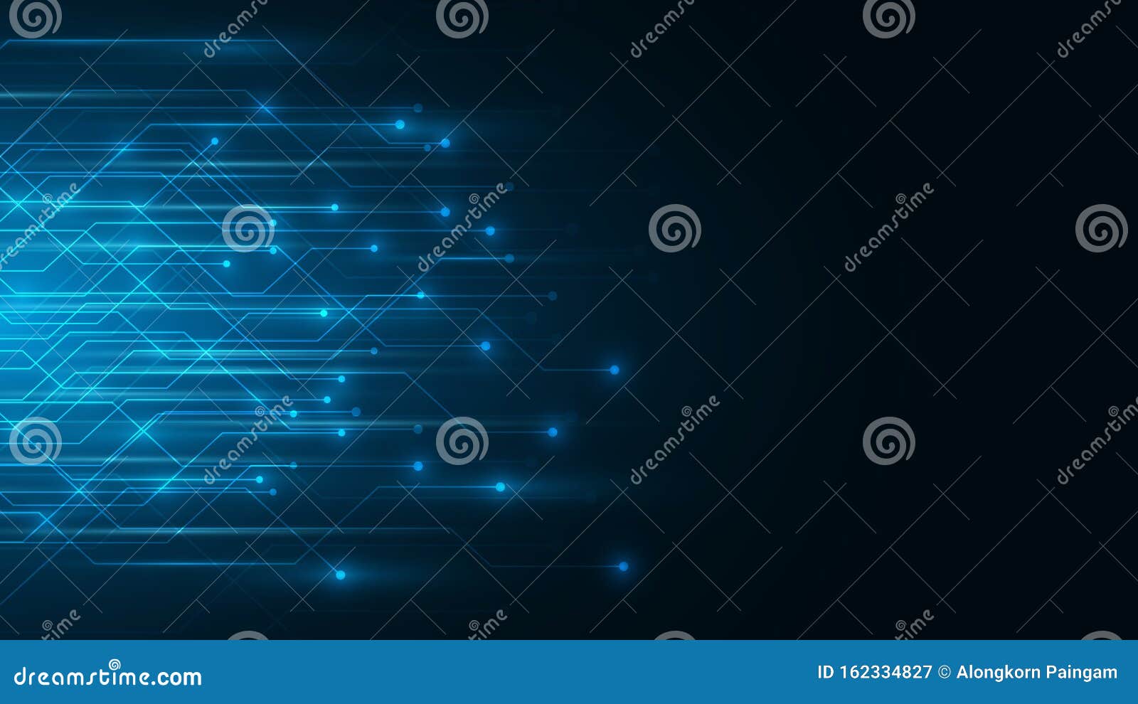 blue abstract technology cyberspace background,speed data transfer background,big data analysis concept