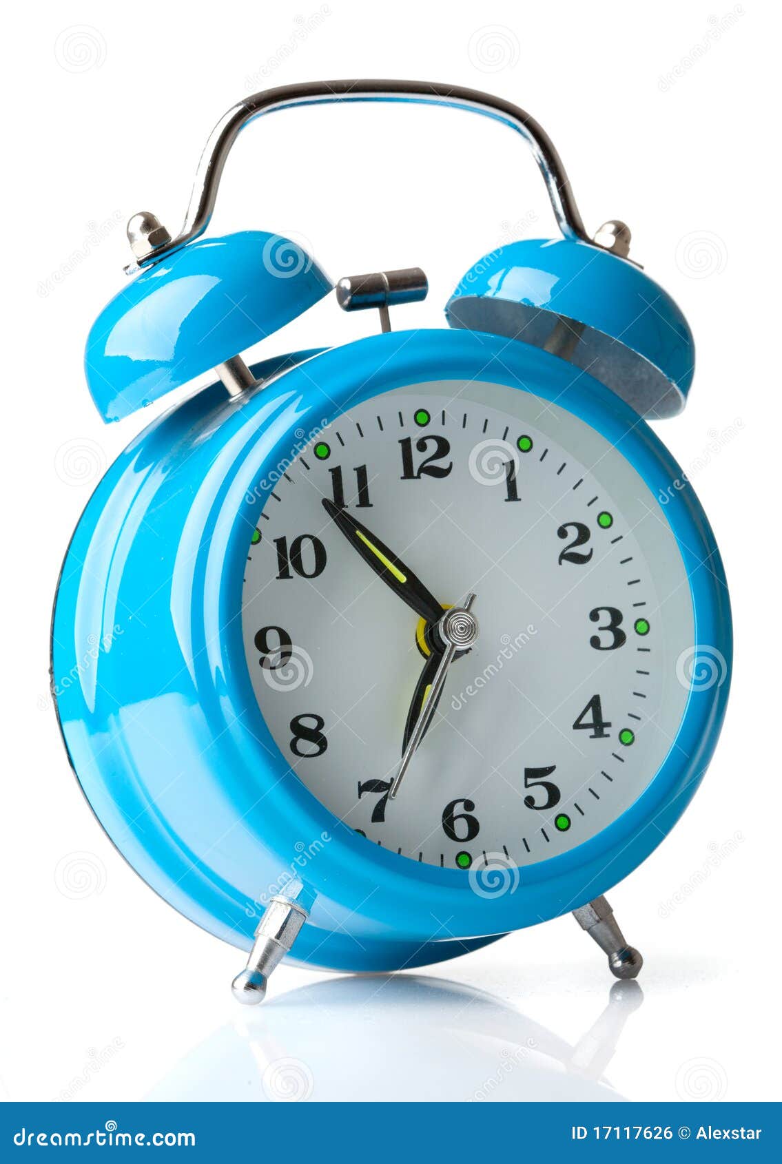 Blue Alarm Clock