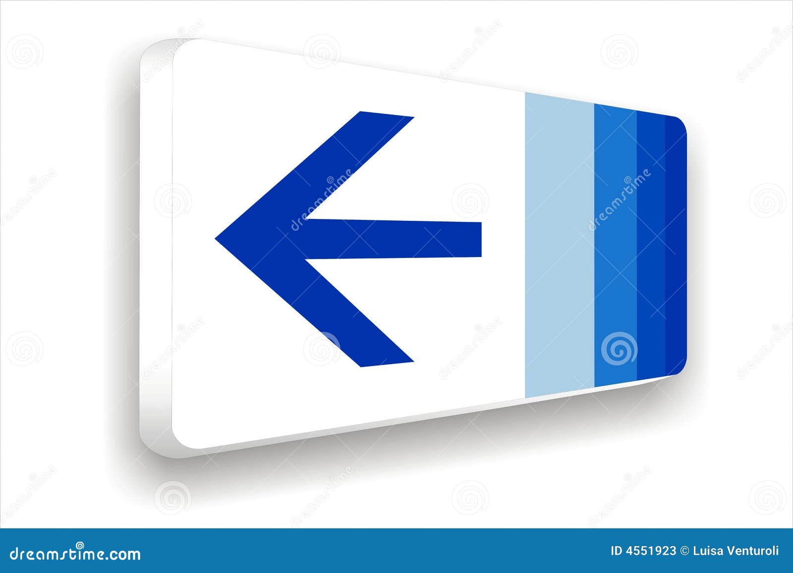 blue arrow