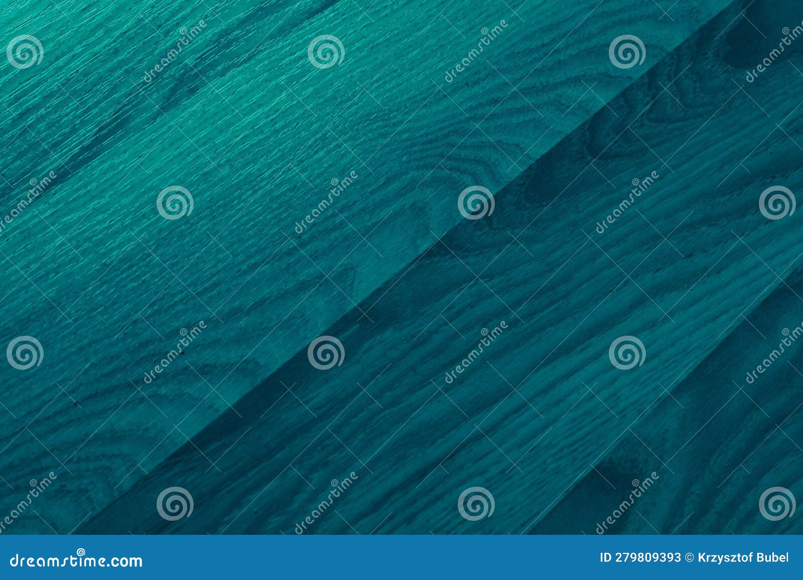 Blue Artificial Floorboards with Visible Texture. Background Stock