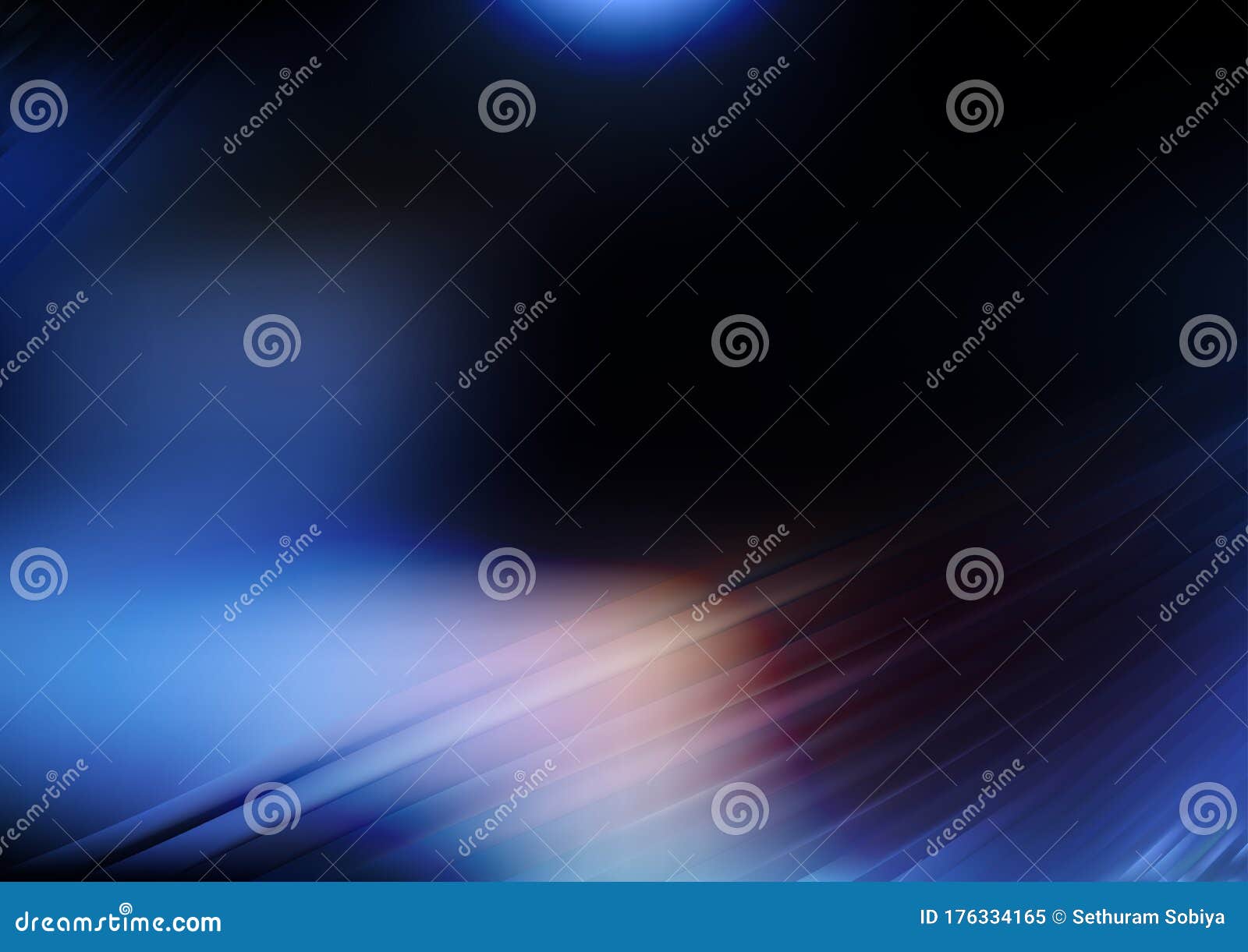Blue Atmosphere Concept Background Vector Illustration Design Stock Vector Illustration of