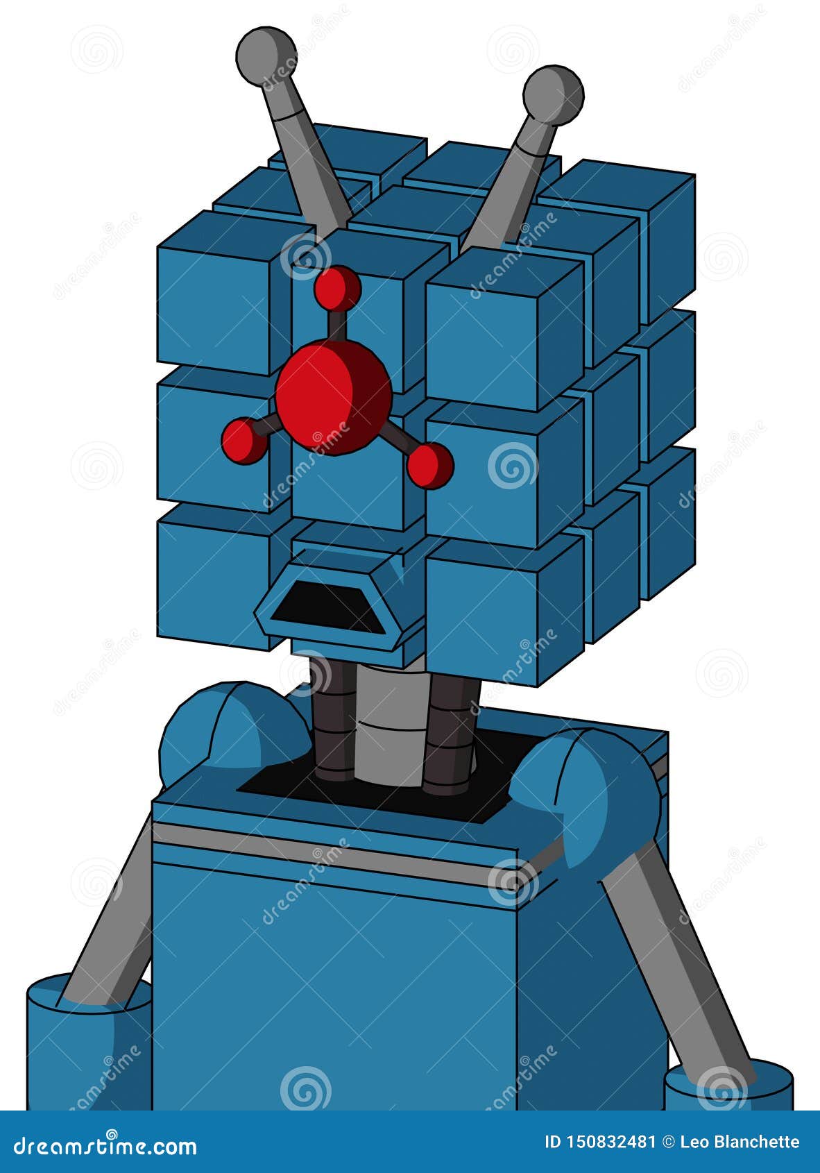Cube Head - Papirio
