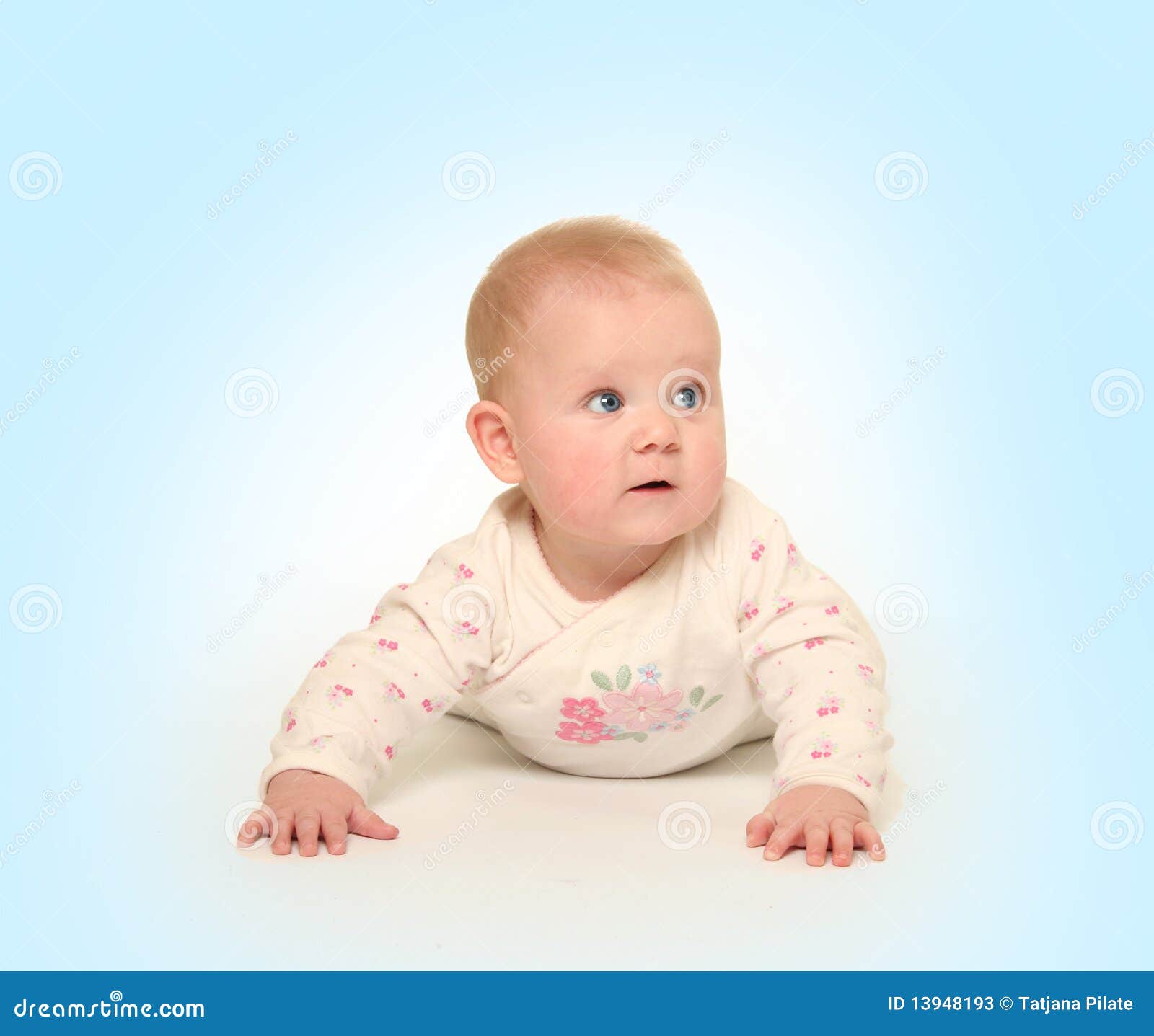 Blue baby stock image. Image of lying, leisure, expressing 13948193