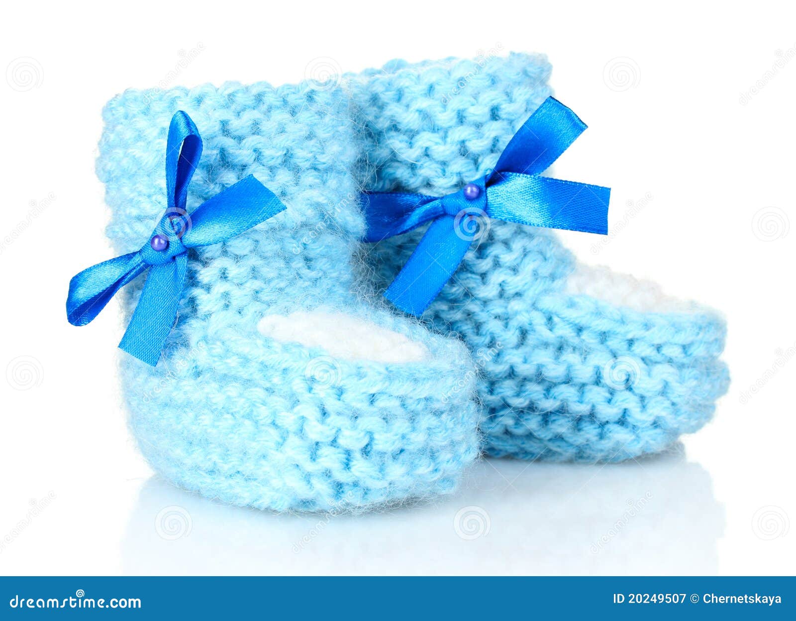 Blue baby booties stock image. Image of cute, shoe, small - 20249507