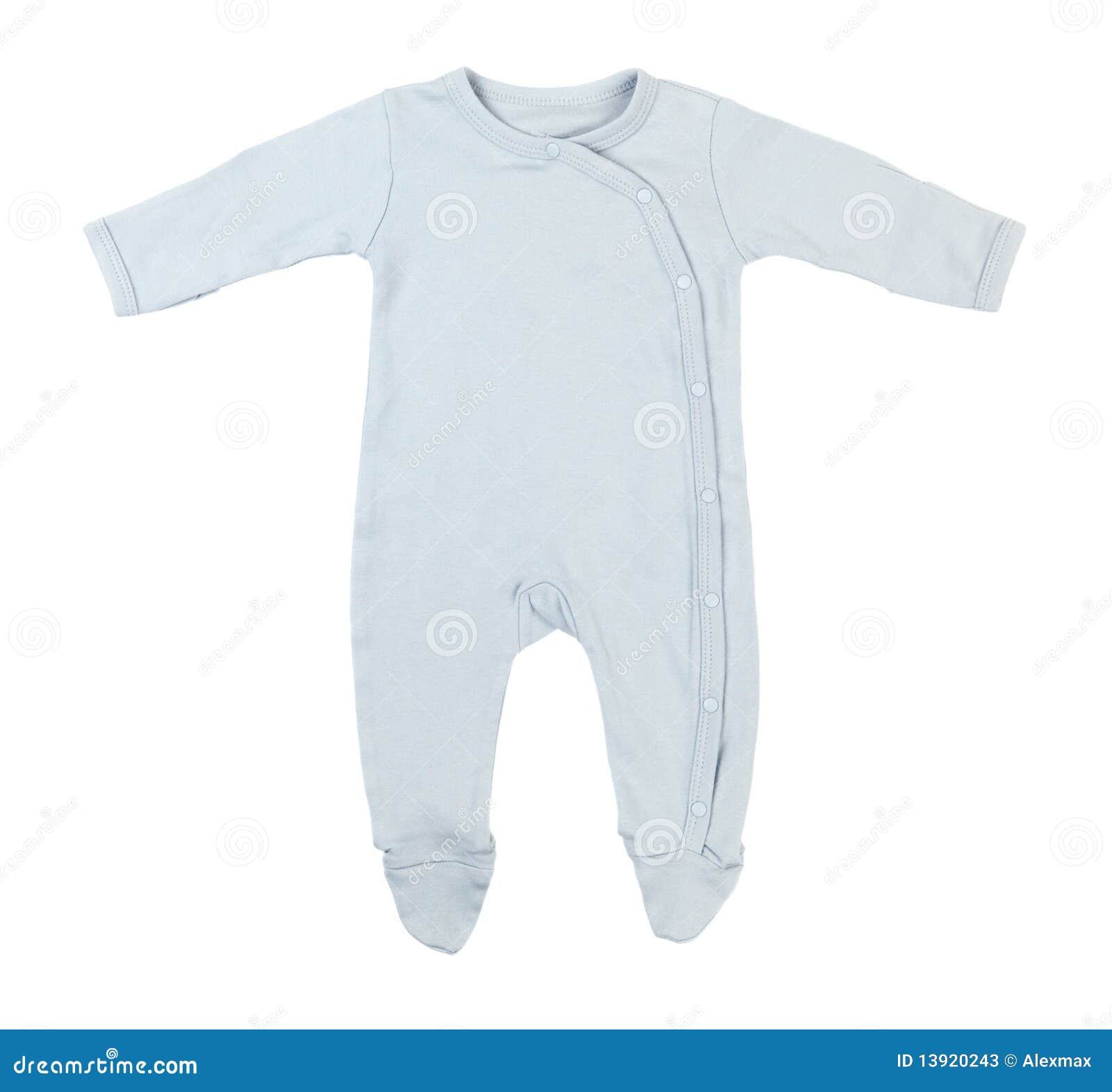 Blue Baby Sleeper stock image. Image of cotton, sleepers 13920243