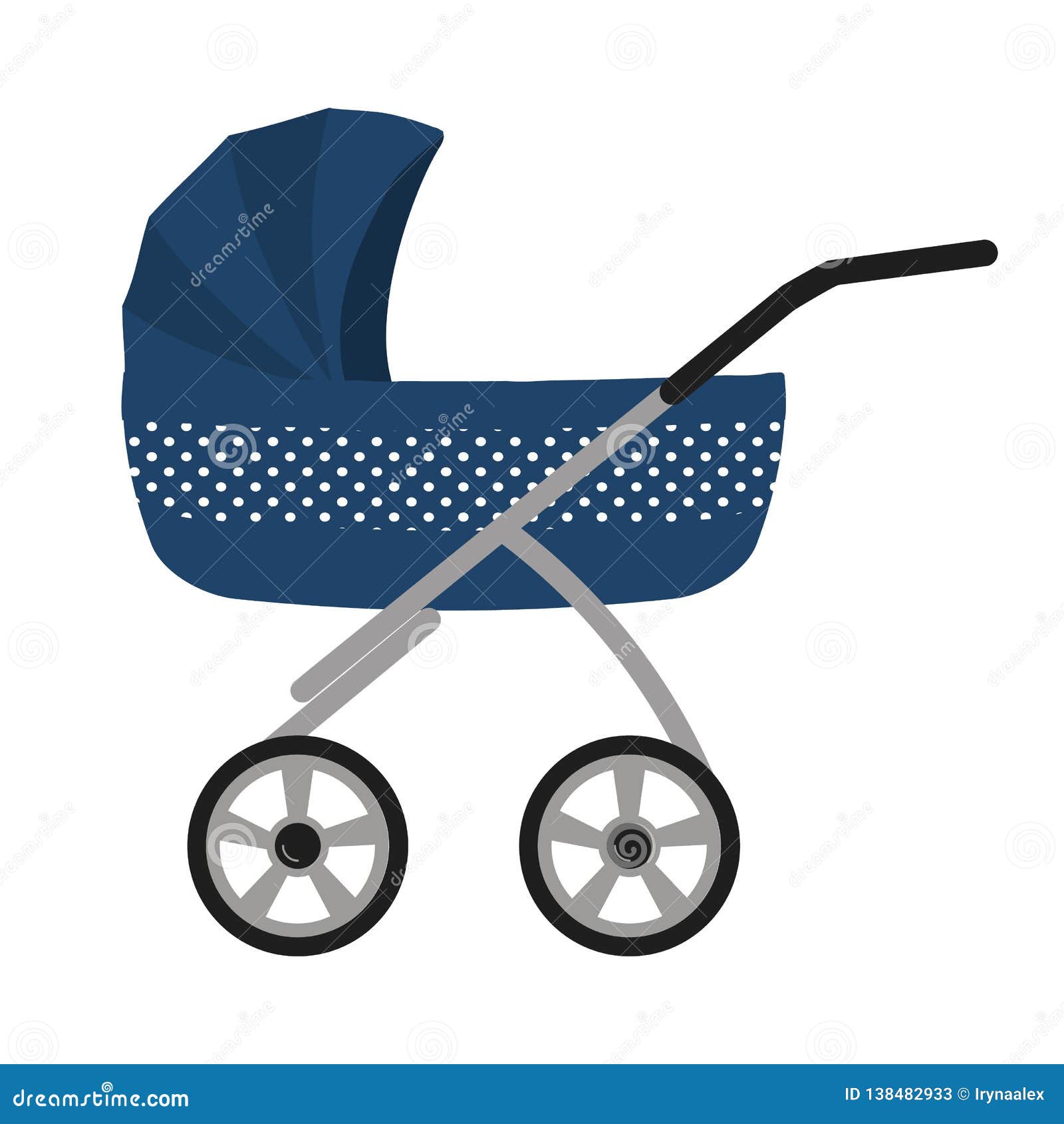 baby blue buggy