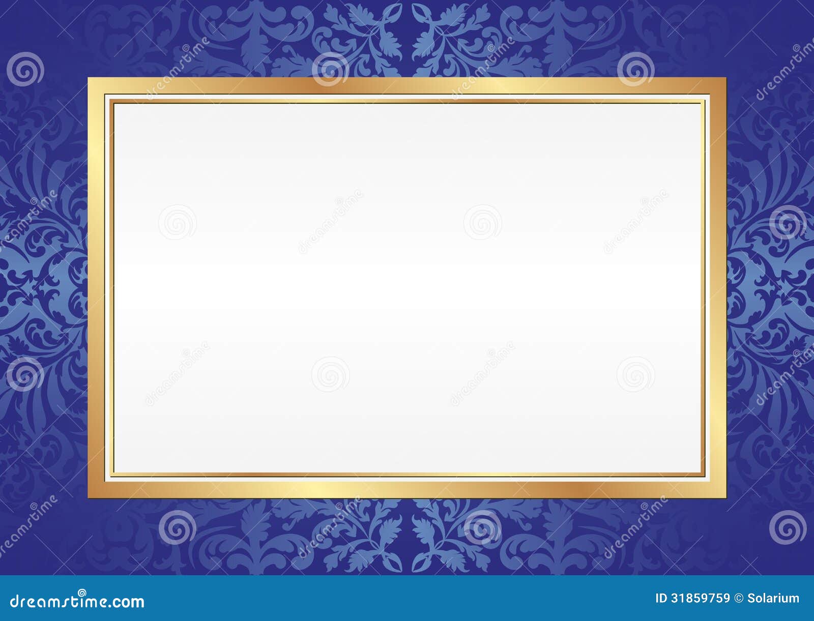 Blue background stock vector. Illustration of metallic - 31859759