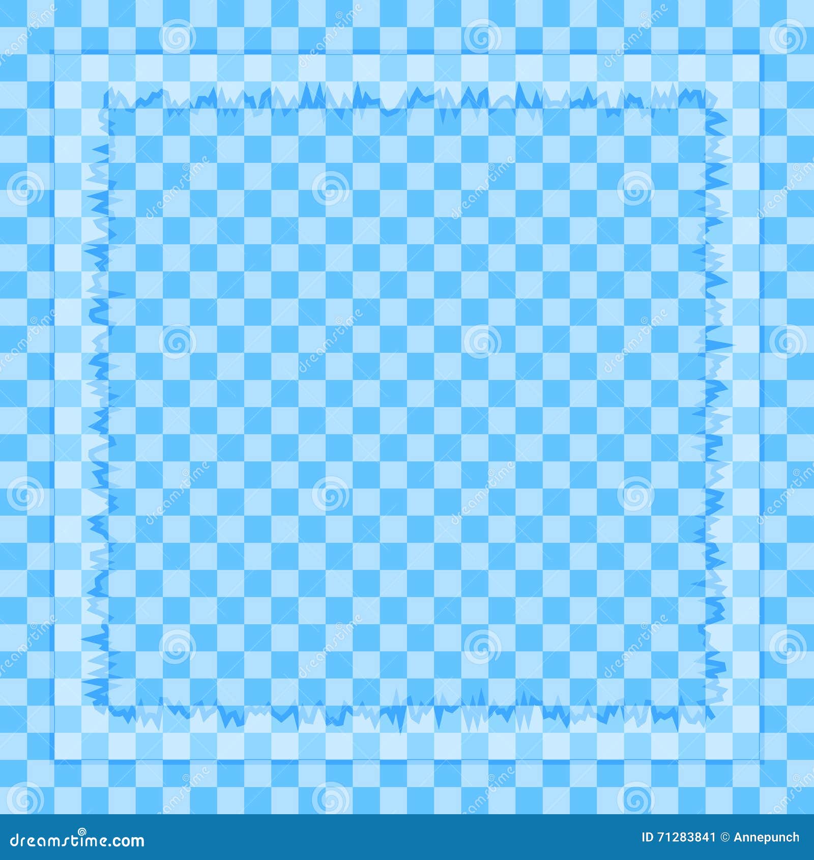 Blue Background Chess Board With Torn Abstract Frame Square Stock Vector Illustration Of Decor Blank 71283841